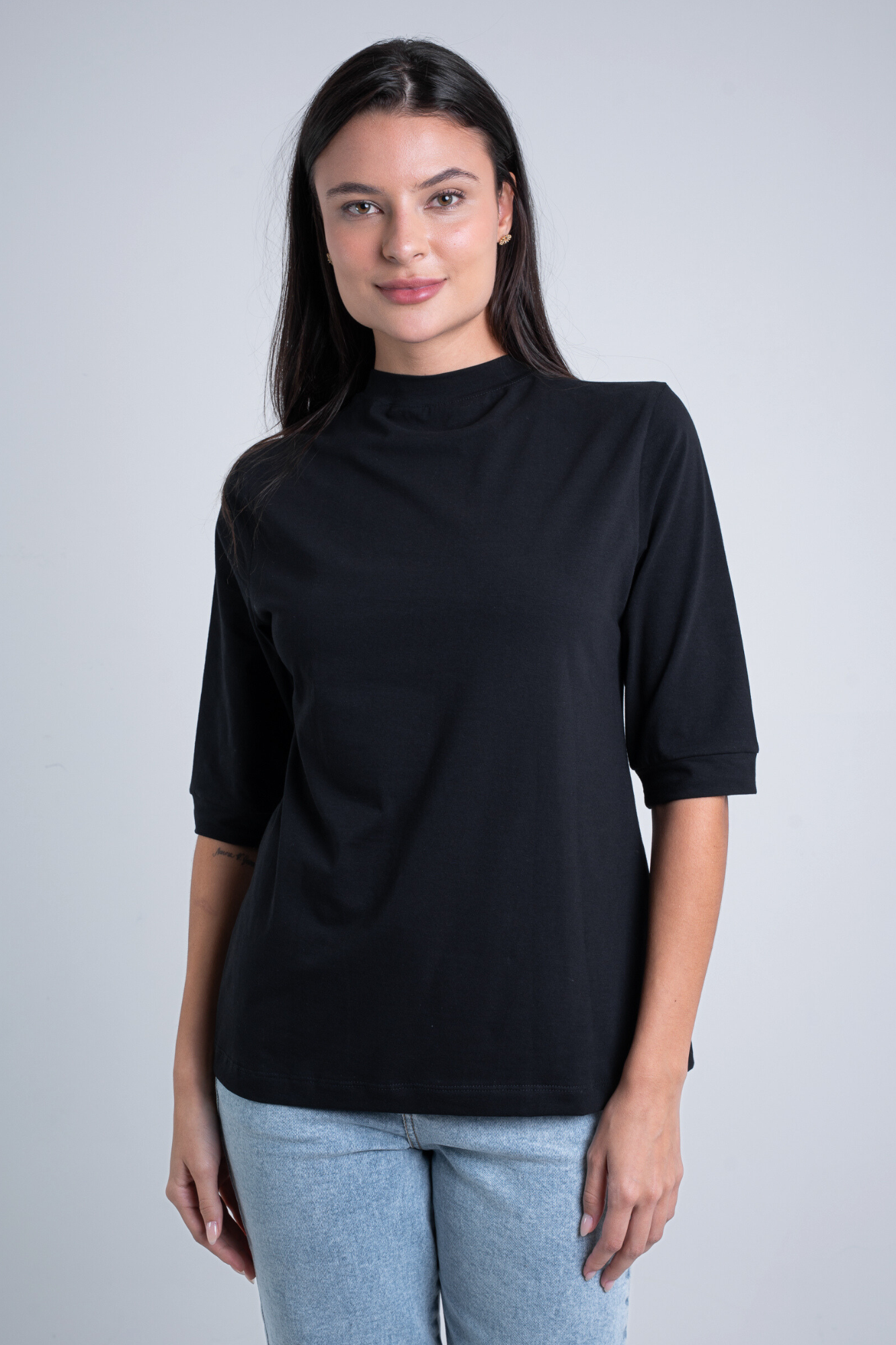 Kit Moon 3/4 Gola Média Preto