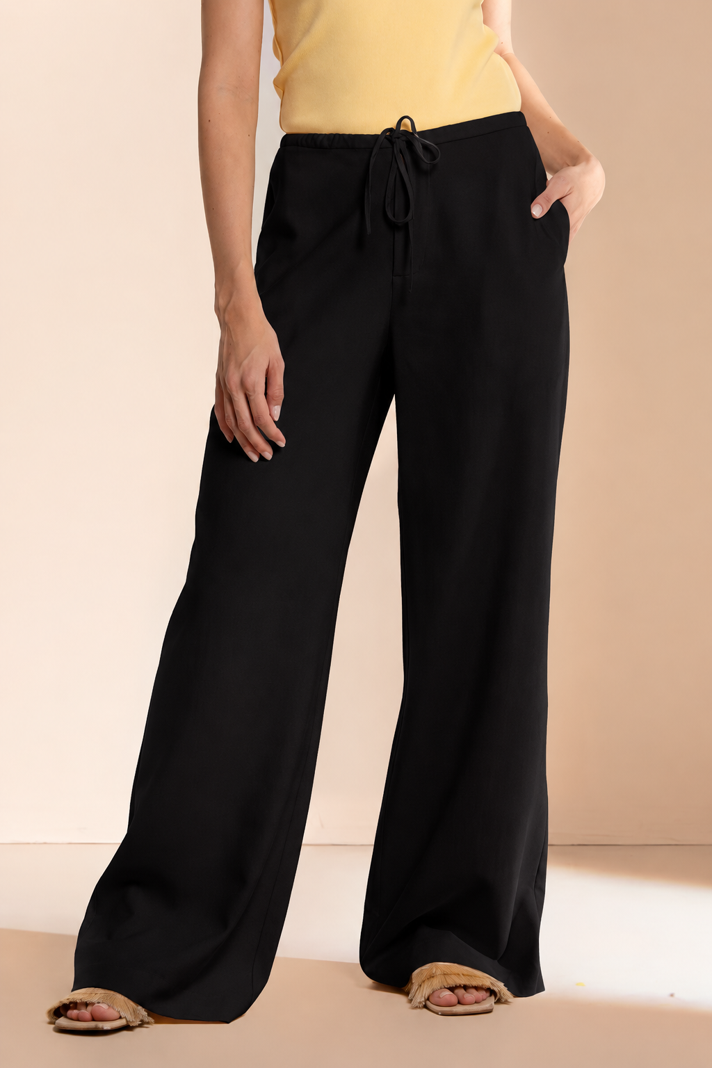 Calça Reta Moon Relaxed Preta