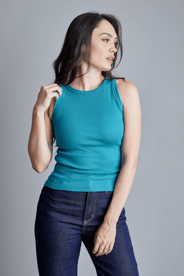 Regata Ultra Slim Moon Basics Verde Oceano
