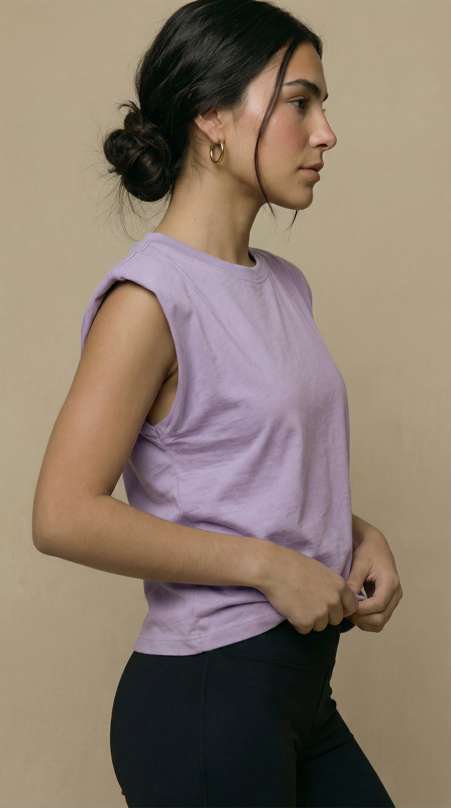 Camiseta Douz Luisa Lilás
