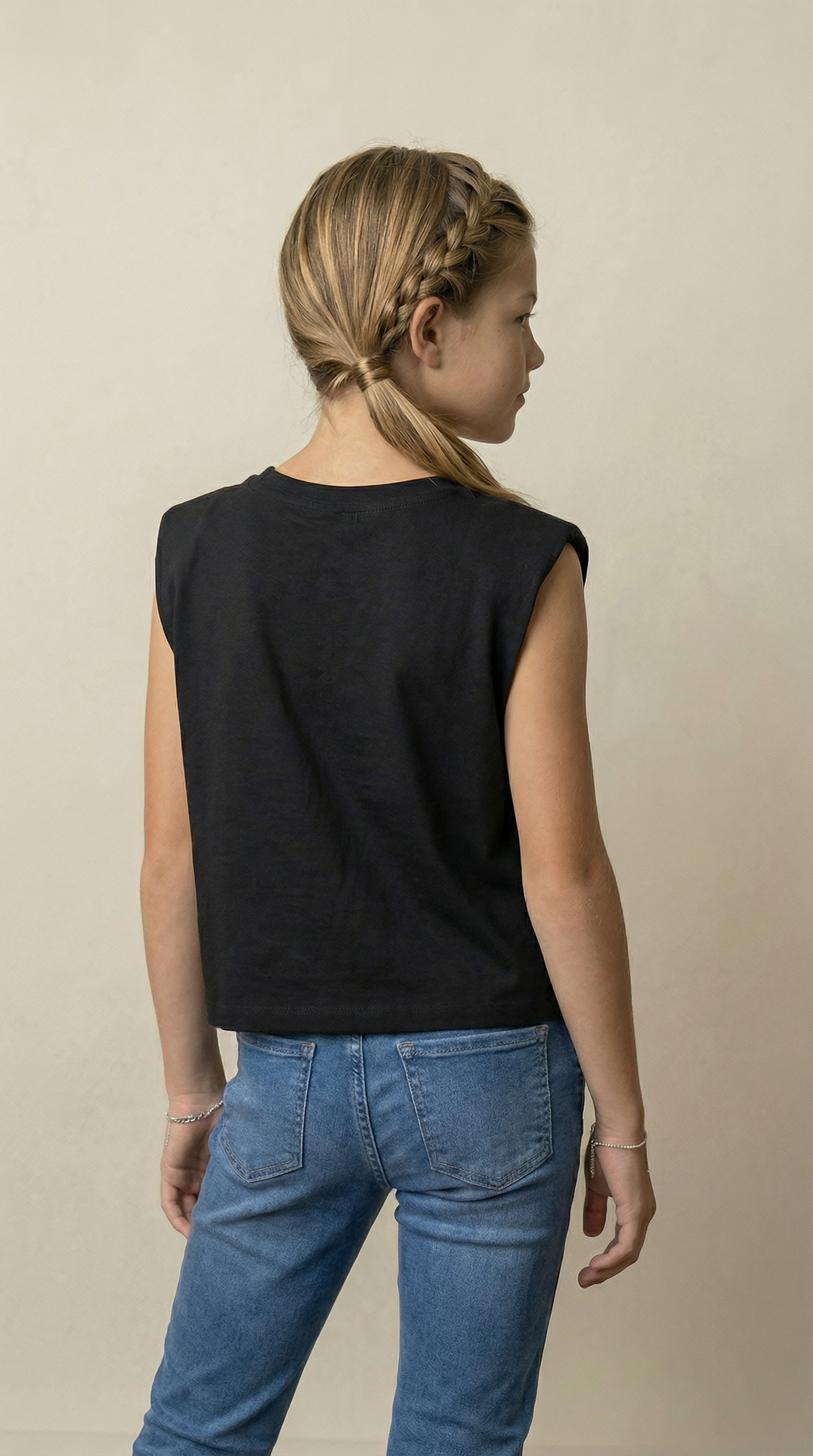 Camiseta Douz Infantil Luisa Preta