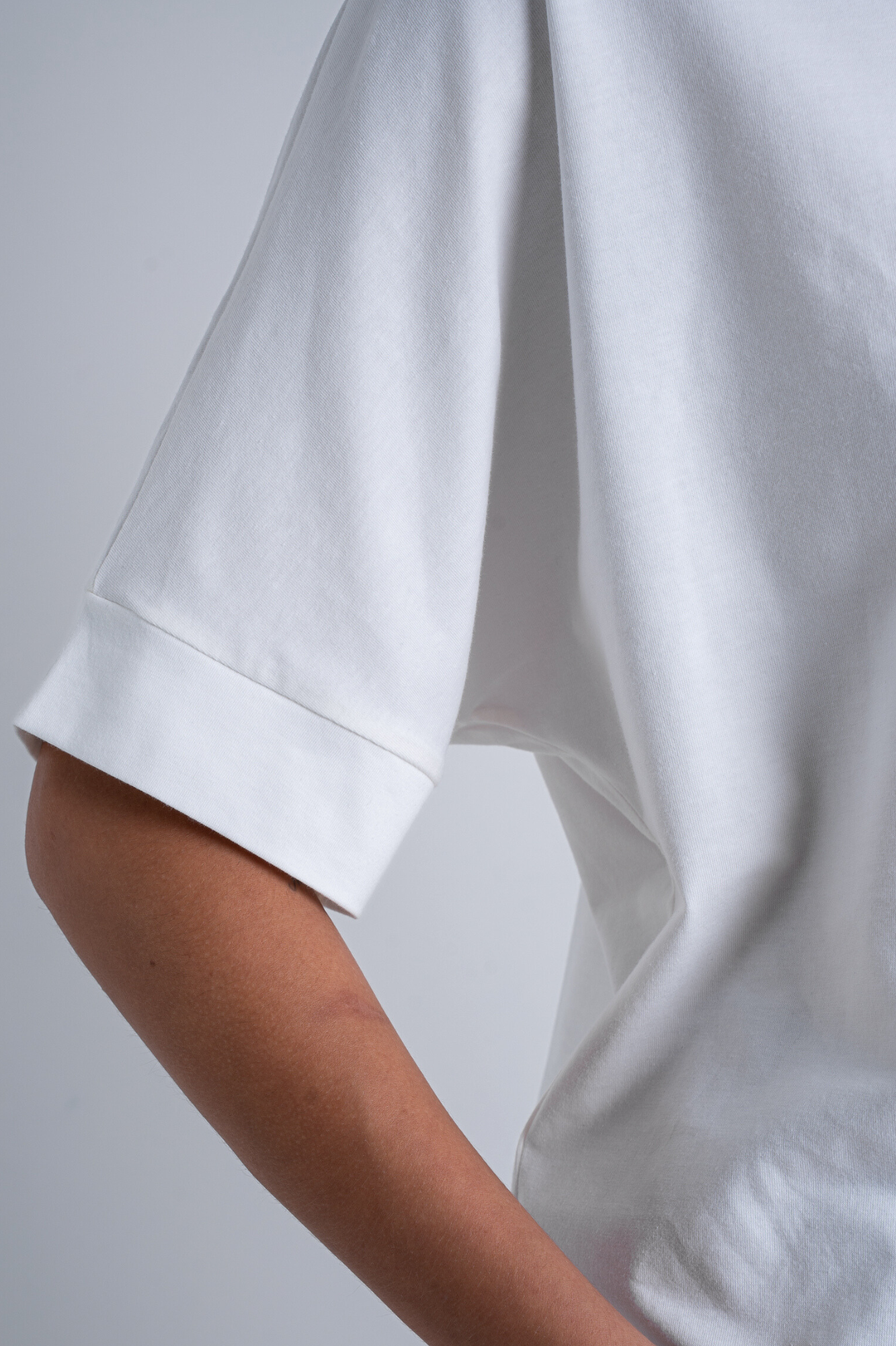 Camiseta Moon Oversized Gola O Off-white