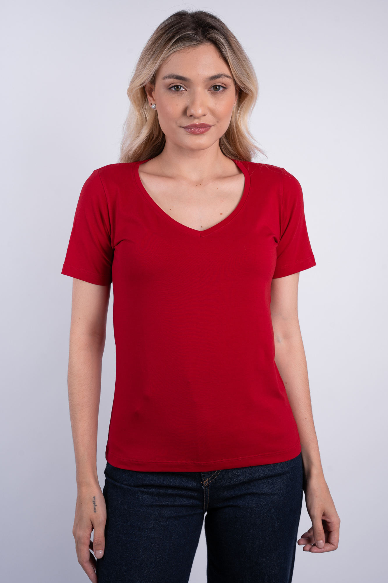 Camiseta Essential Moon Basics Gola V Vermelha