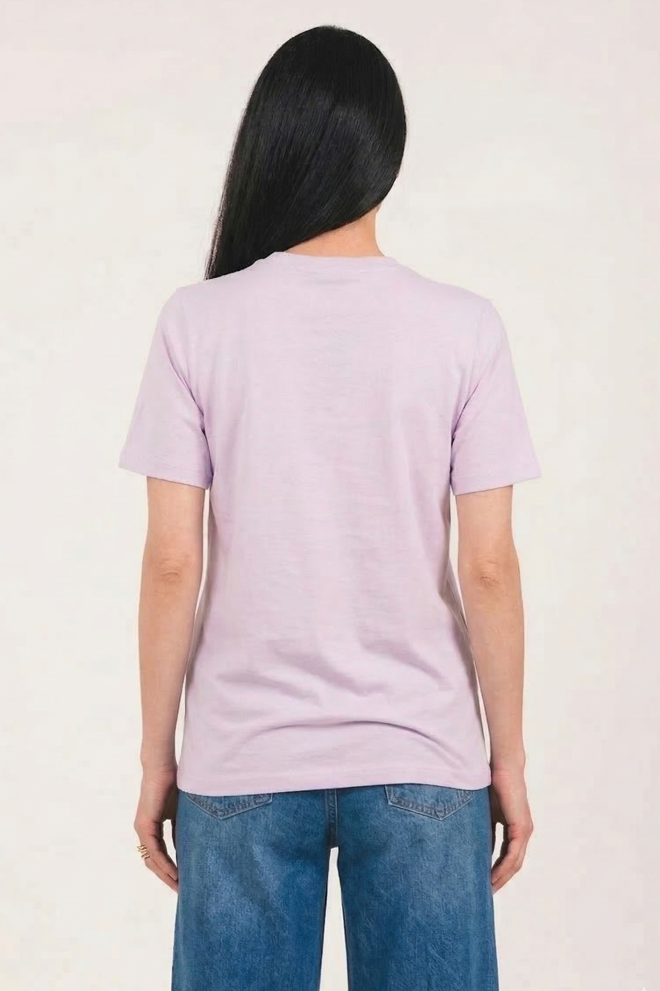 Camiseta Lisa New Moon Gola O Lilás