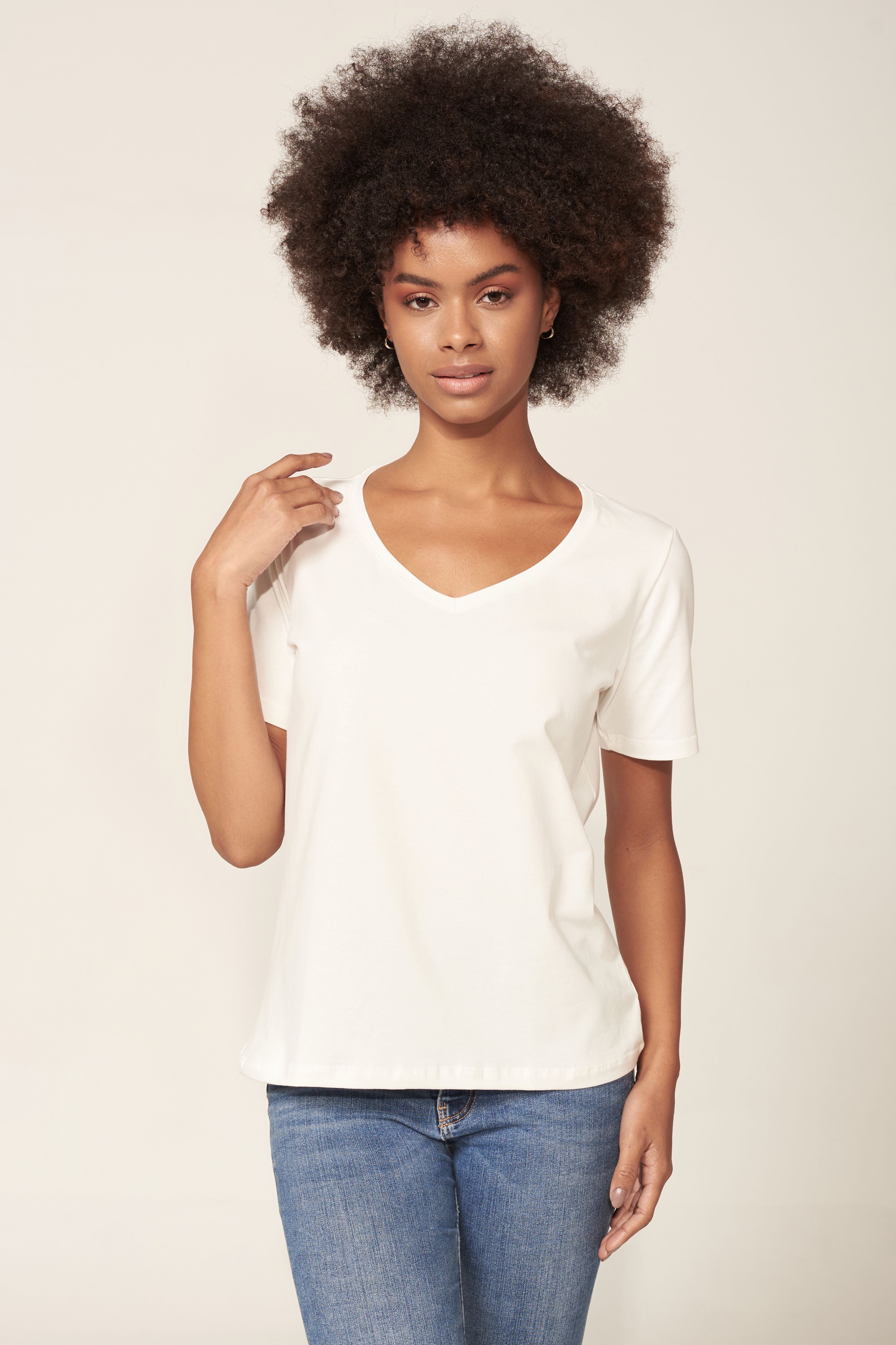 Camiseta Essential Moon Basics Gola V Off-white