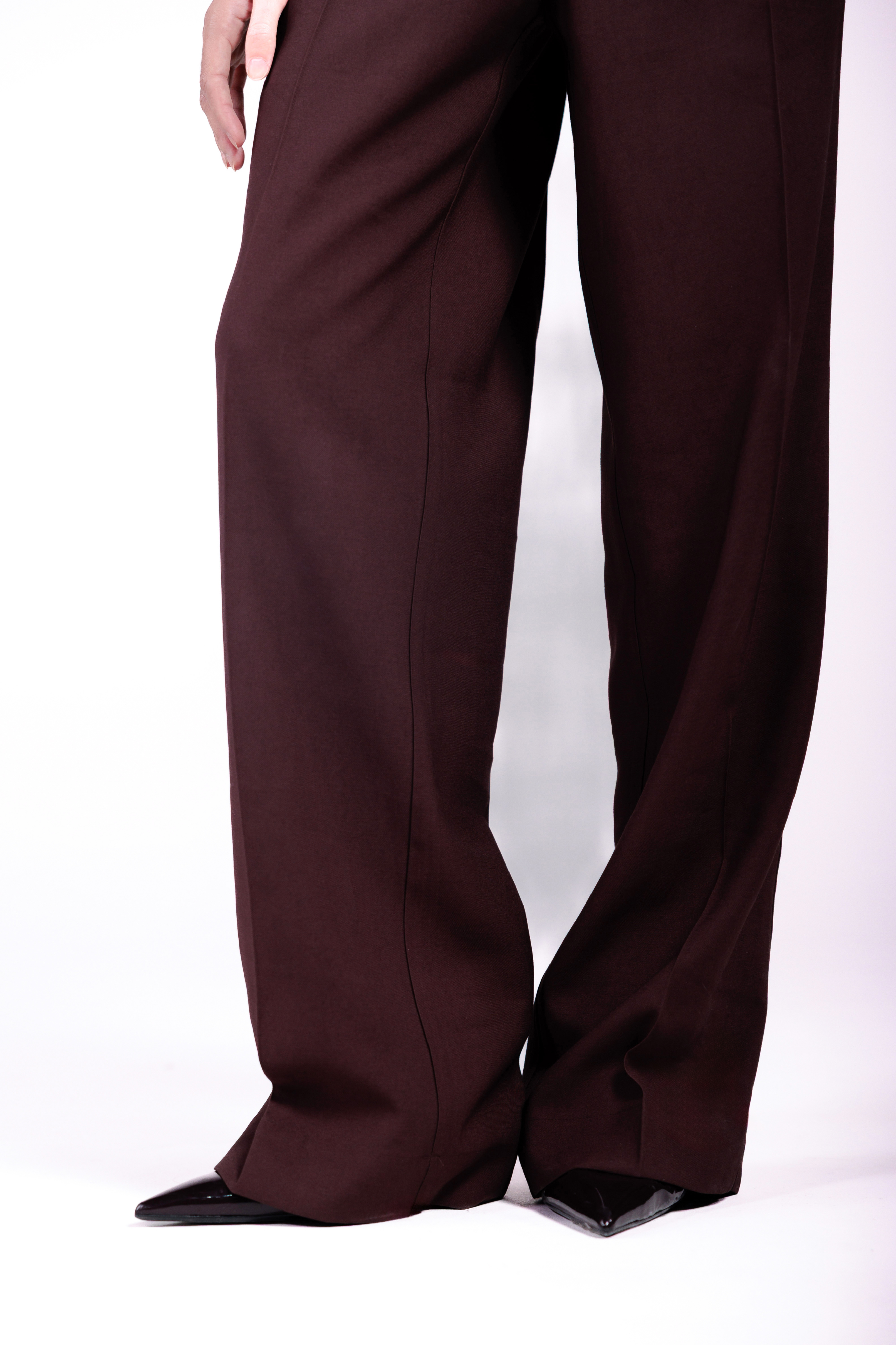 Calça Alfaiataria Moon Marrom