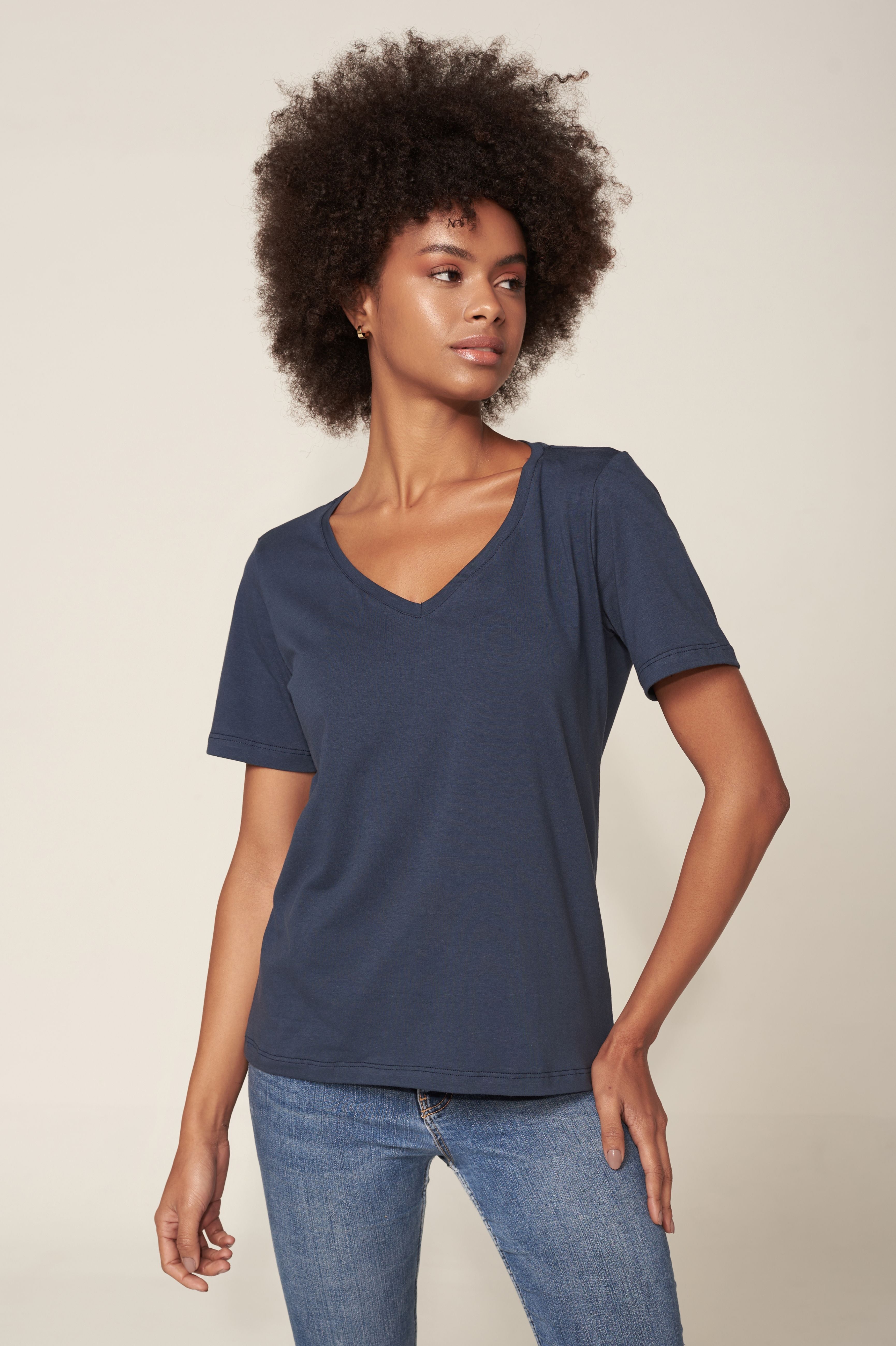 Camiseta Essential Moon Basics Gola V Azul