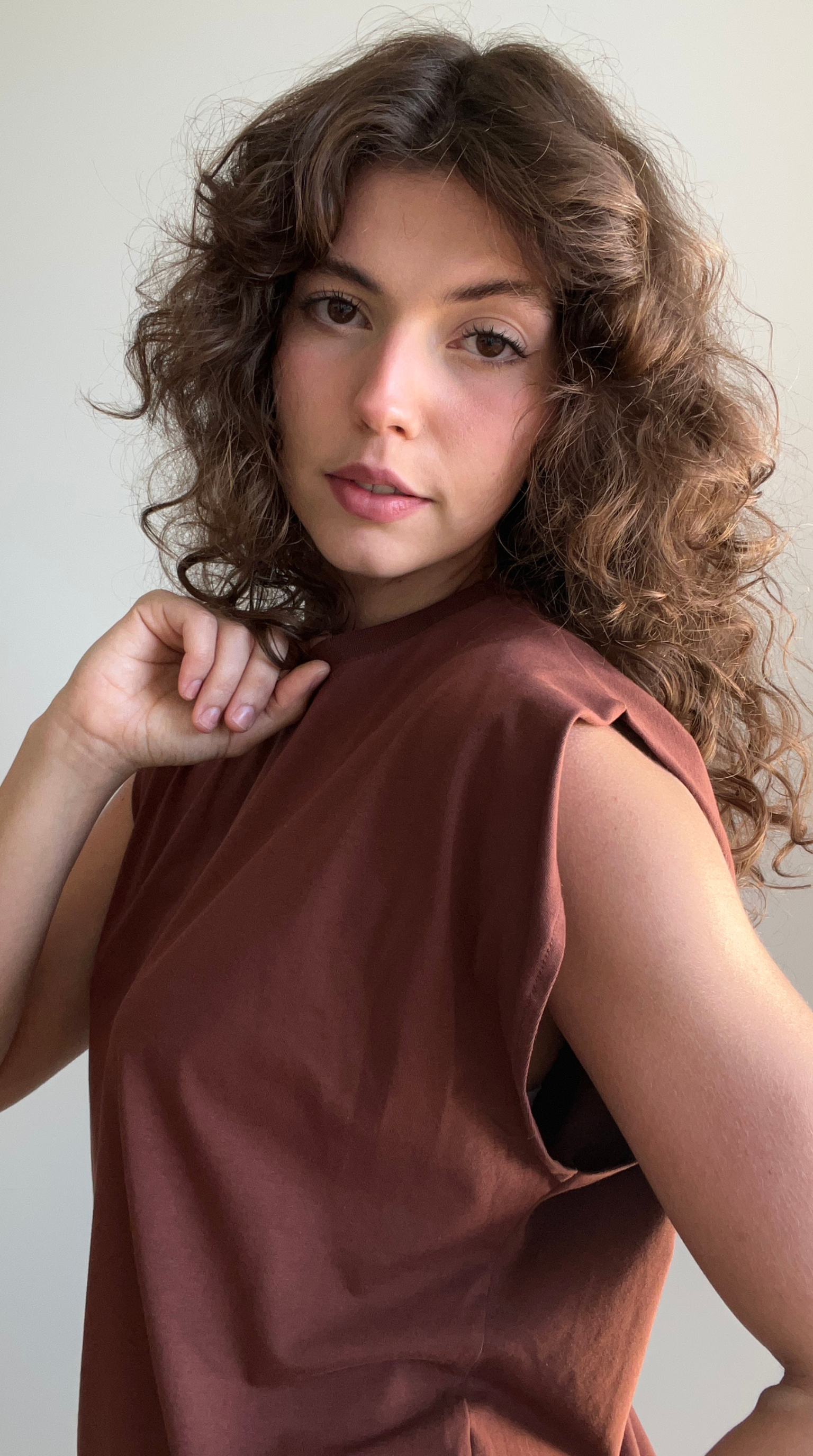 Camiseta Douz Najla Marrom