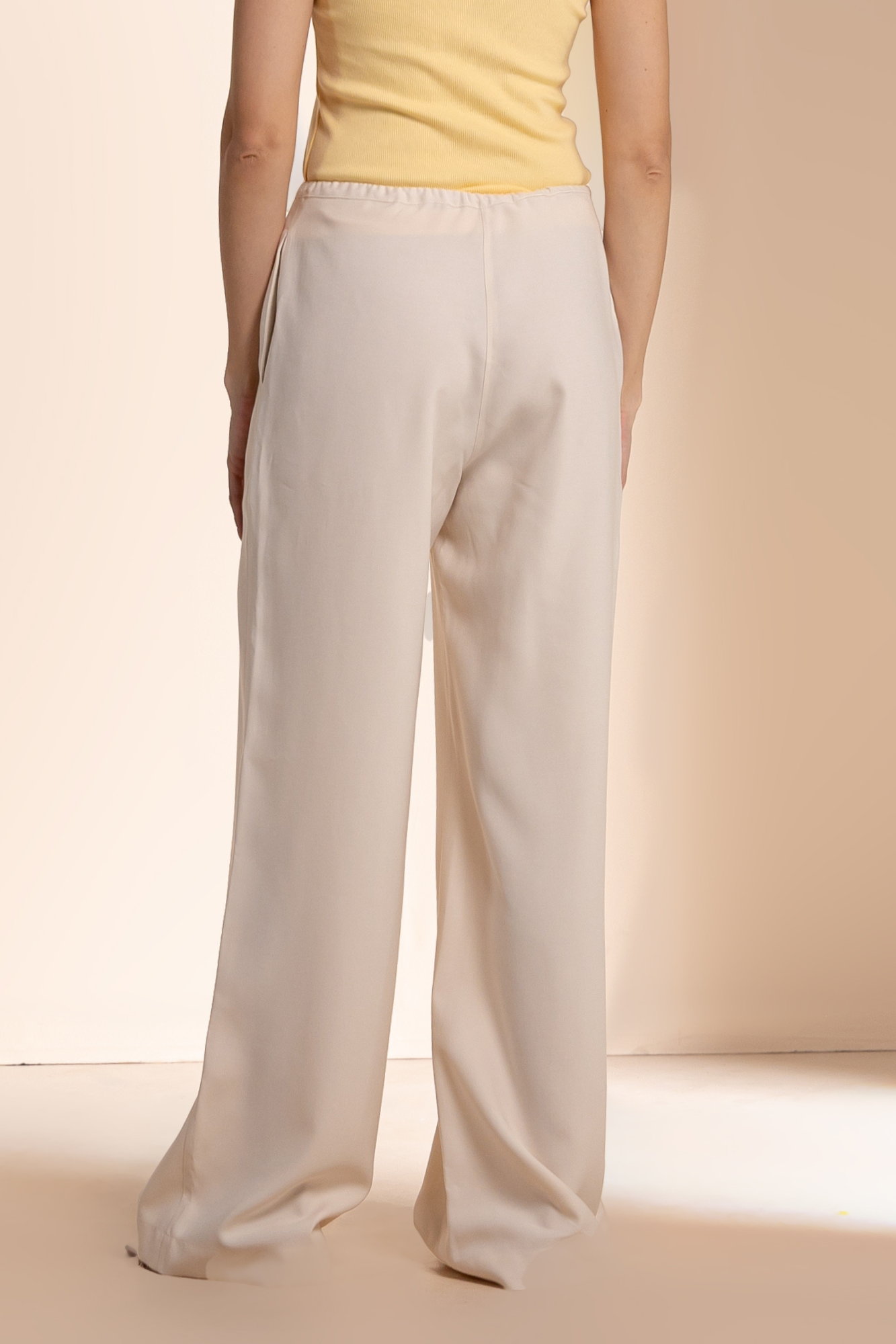 Calça Reta Moon Relaxed Off-white