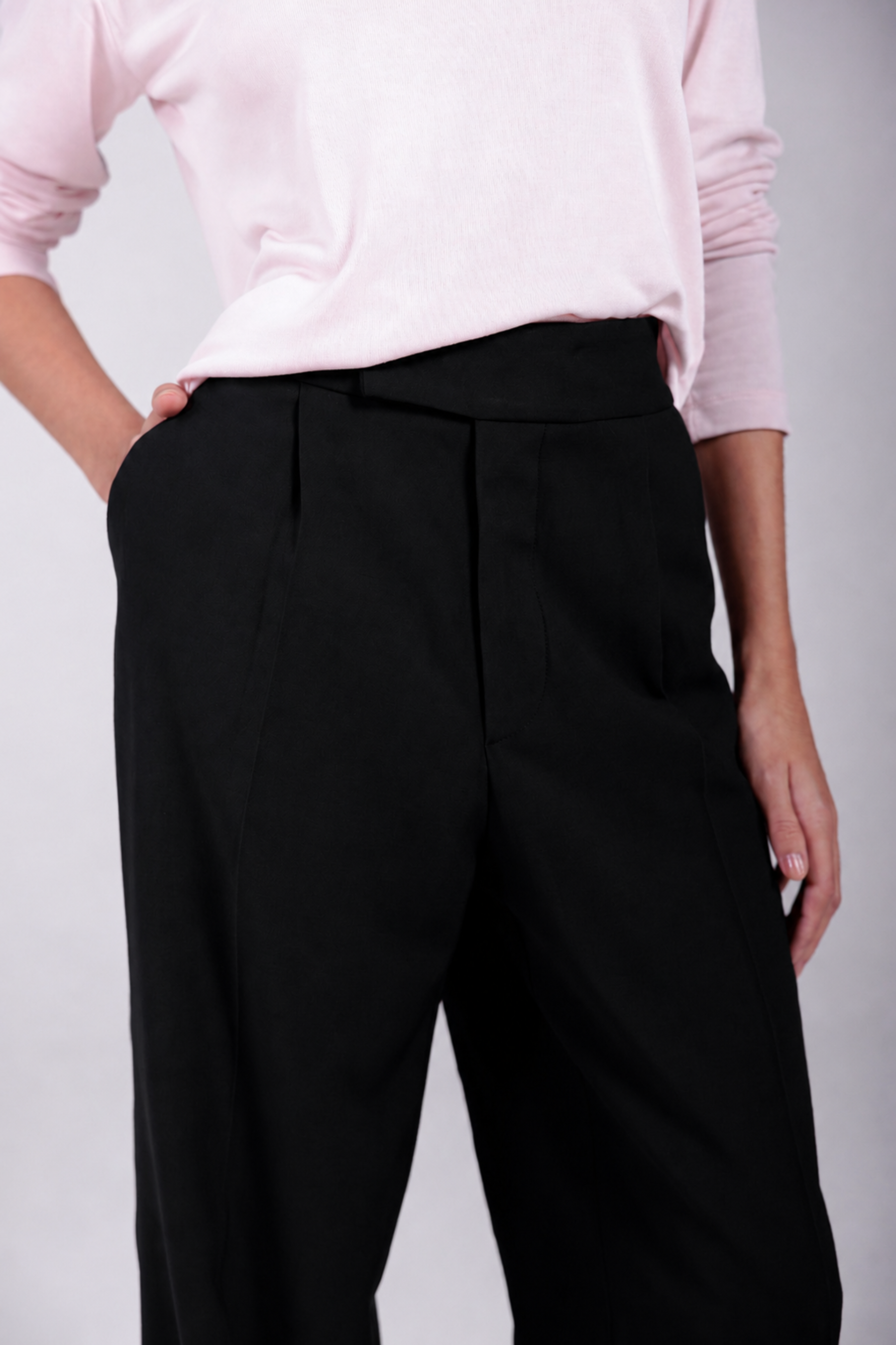 Calça Alfaiataria Moon Preta