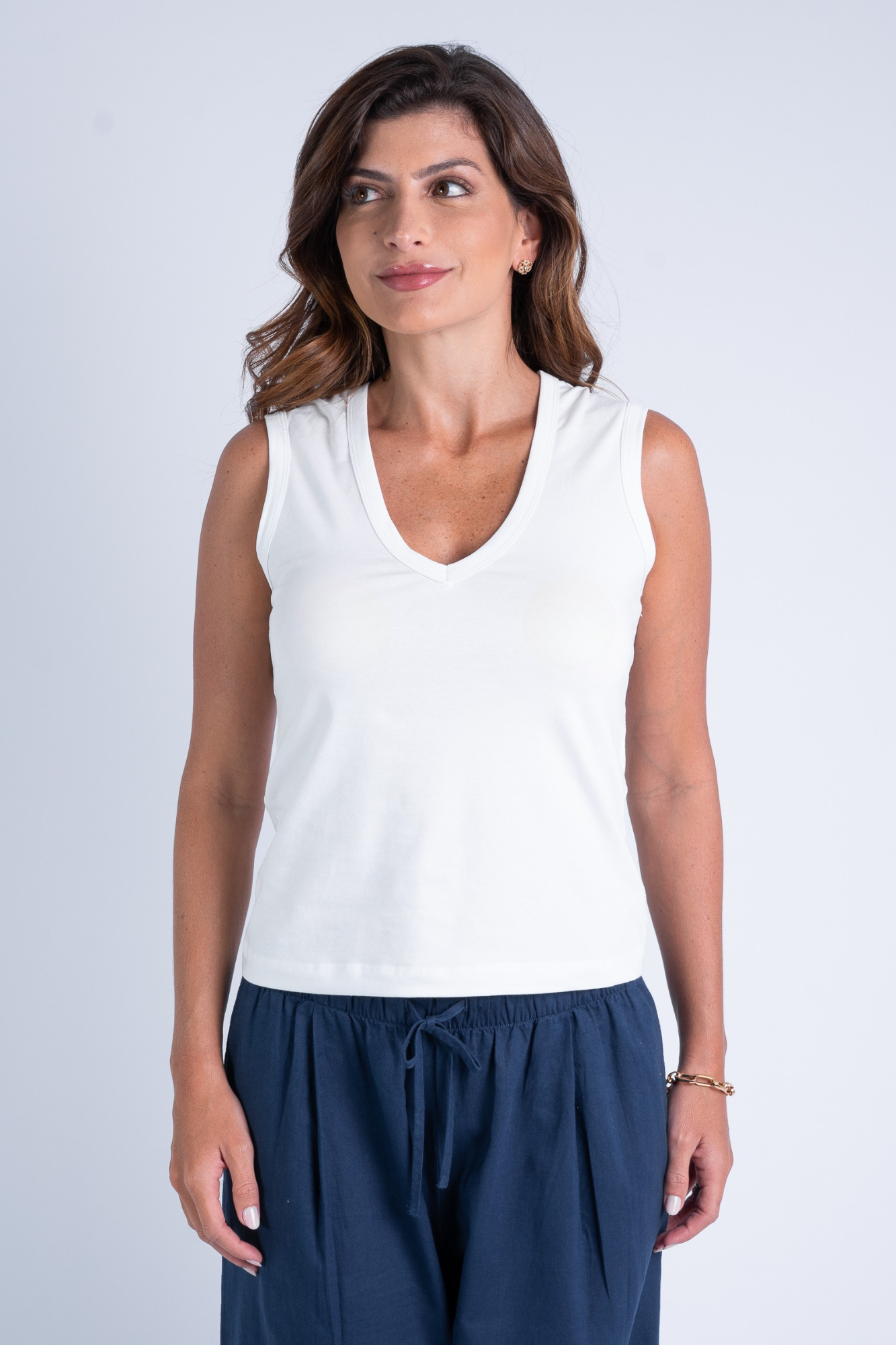 Regata Lisa Moon Gola V Branca