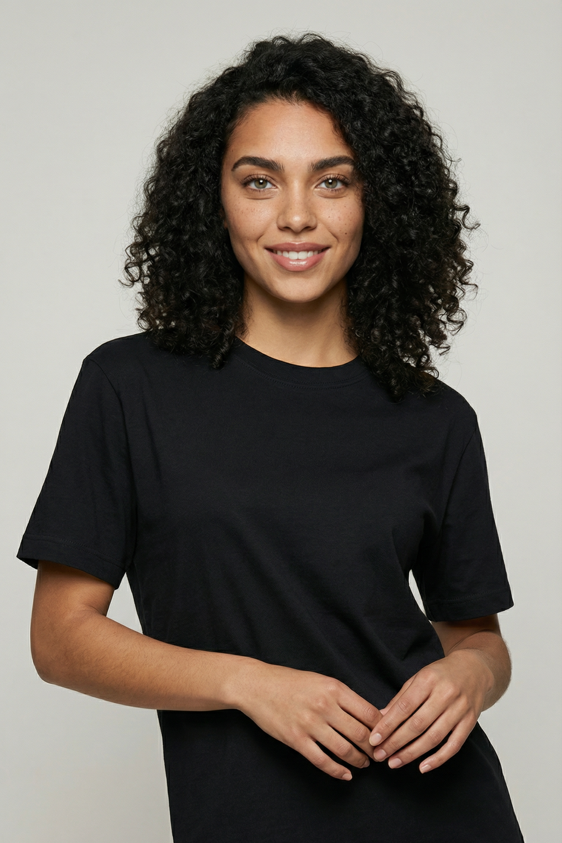 Camiseta Douz Oversized Lorena Preta