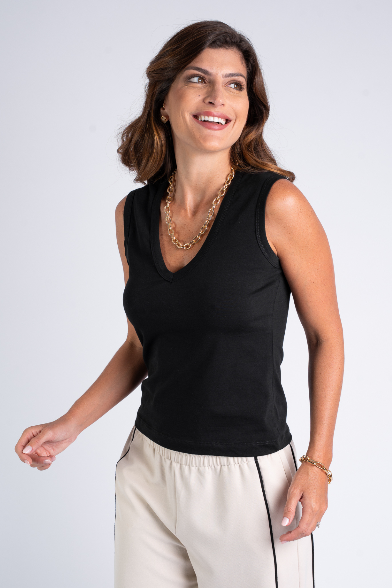 Regata Lisa Moon Gola V Preta