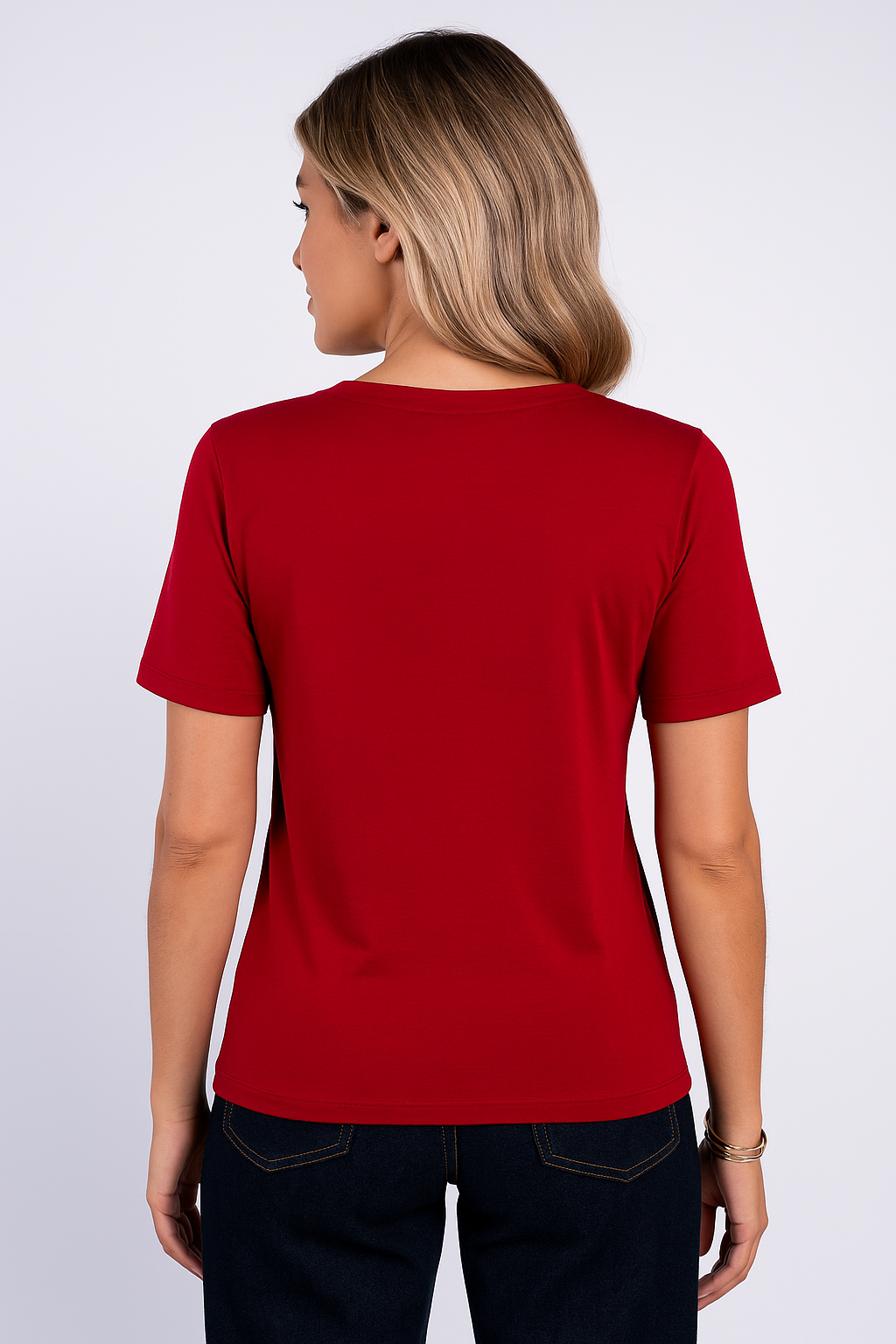 Camiseta Essential Moon Basics Gola V Vermelha