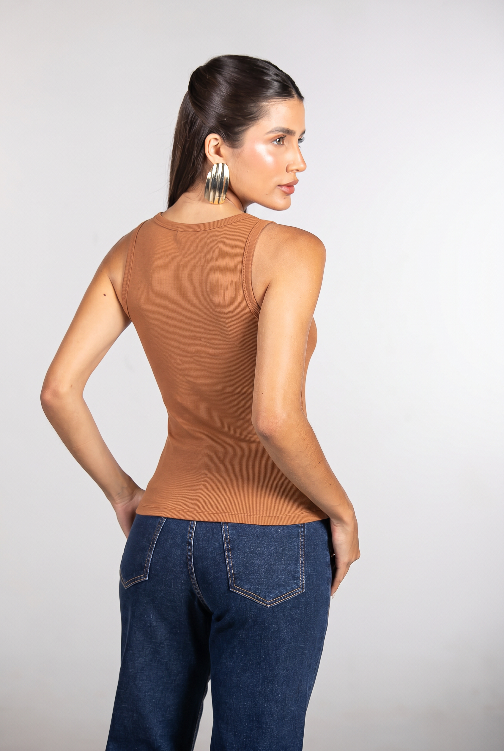 Regata Ribana Moon Canoa Marrom