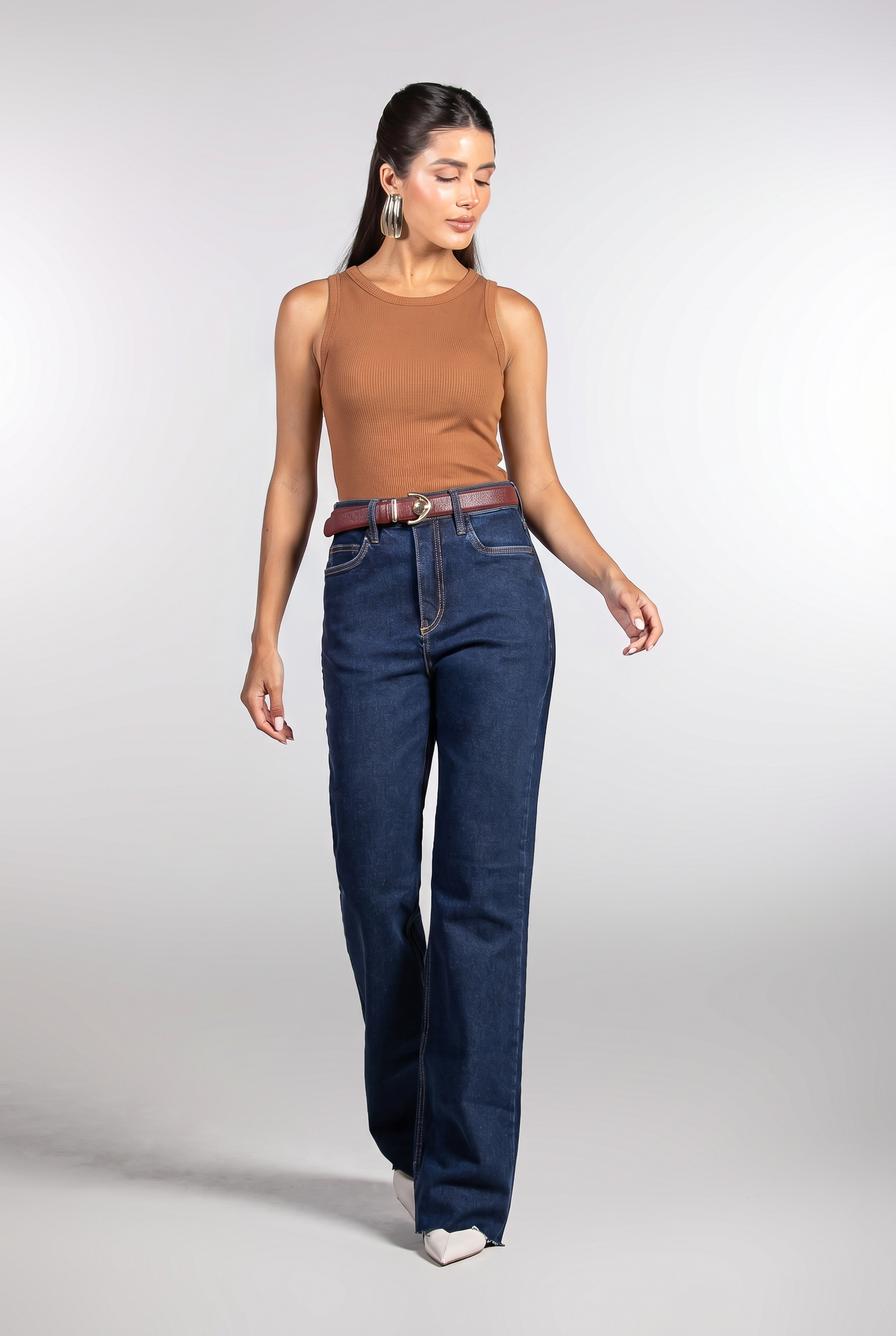 Regata Ribana Moon Canoa Marrom