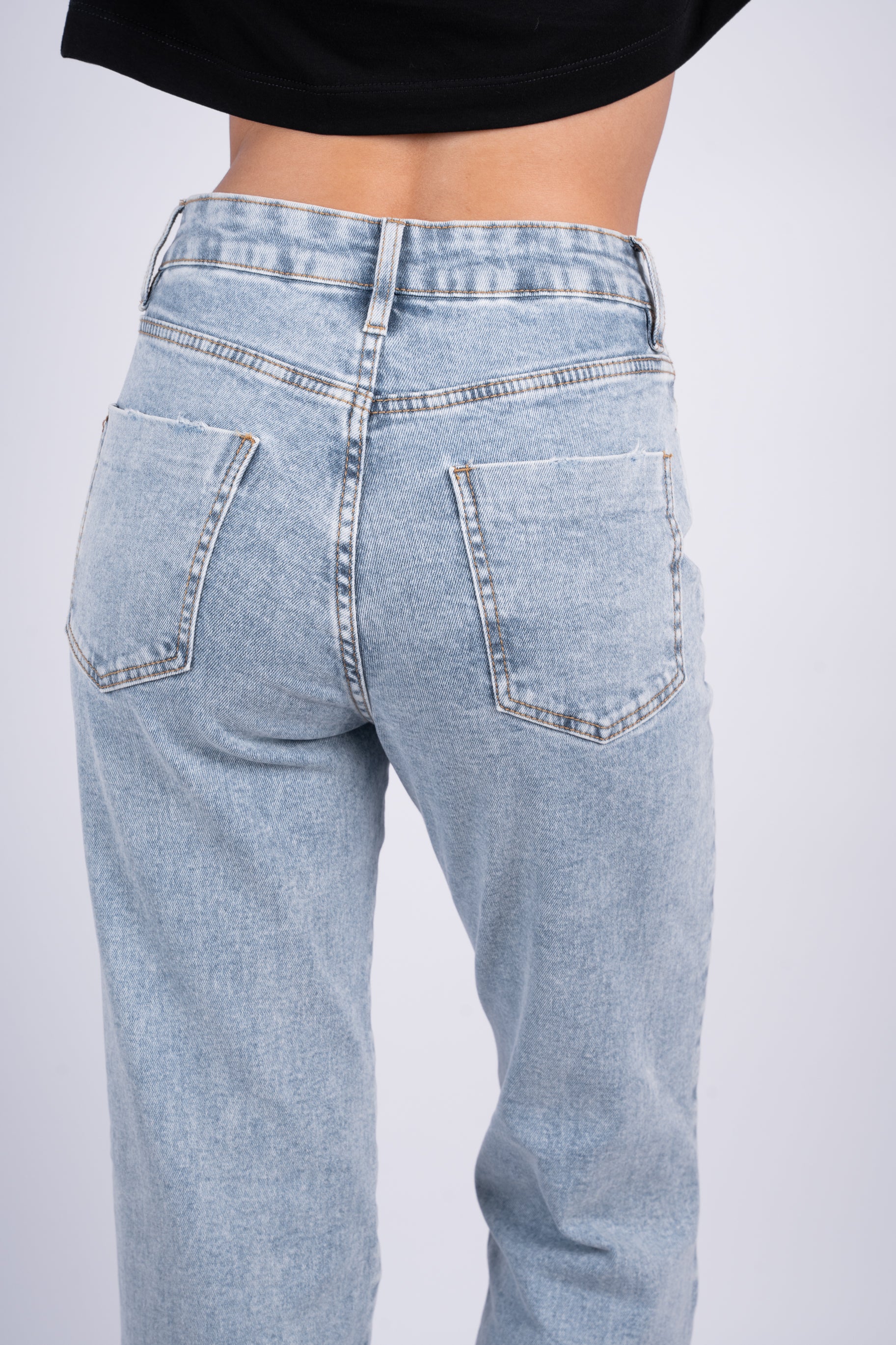 Calça Jeans Reta Moon Light Blue