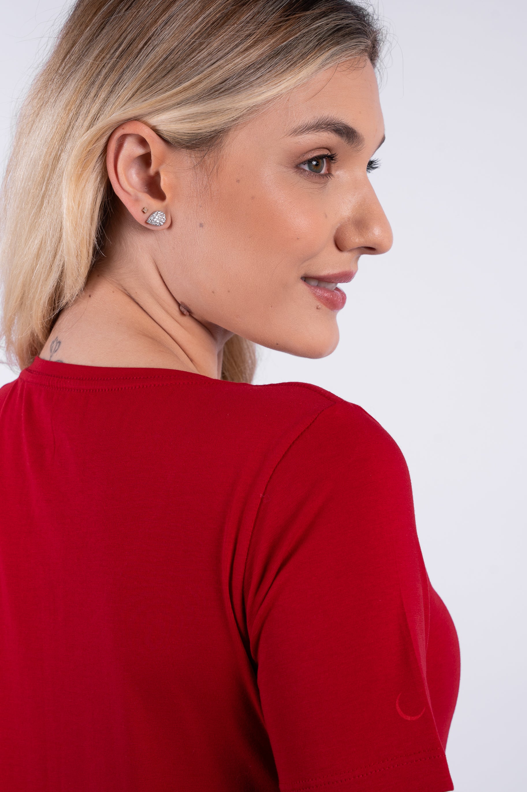 Camiseta Essential Moon Basics Gola V Vermelha