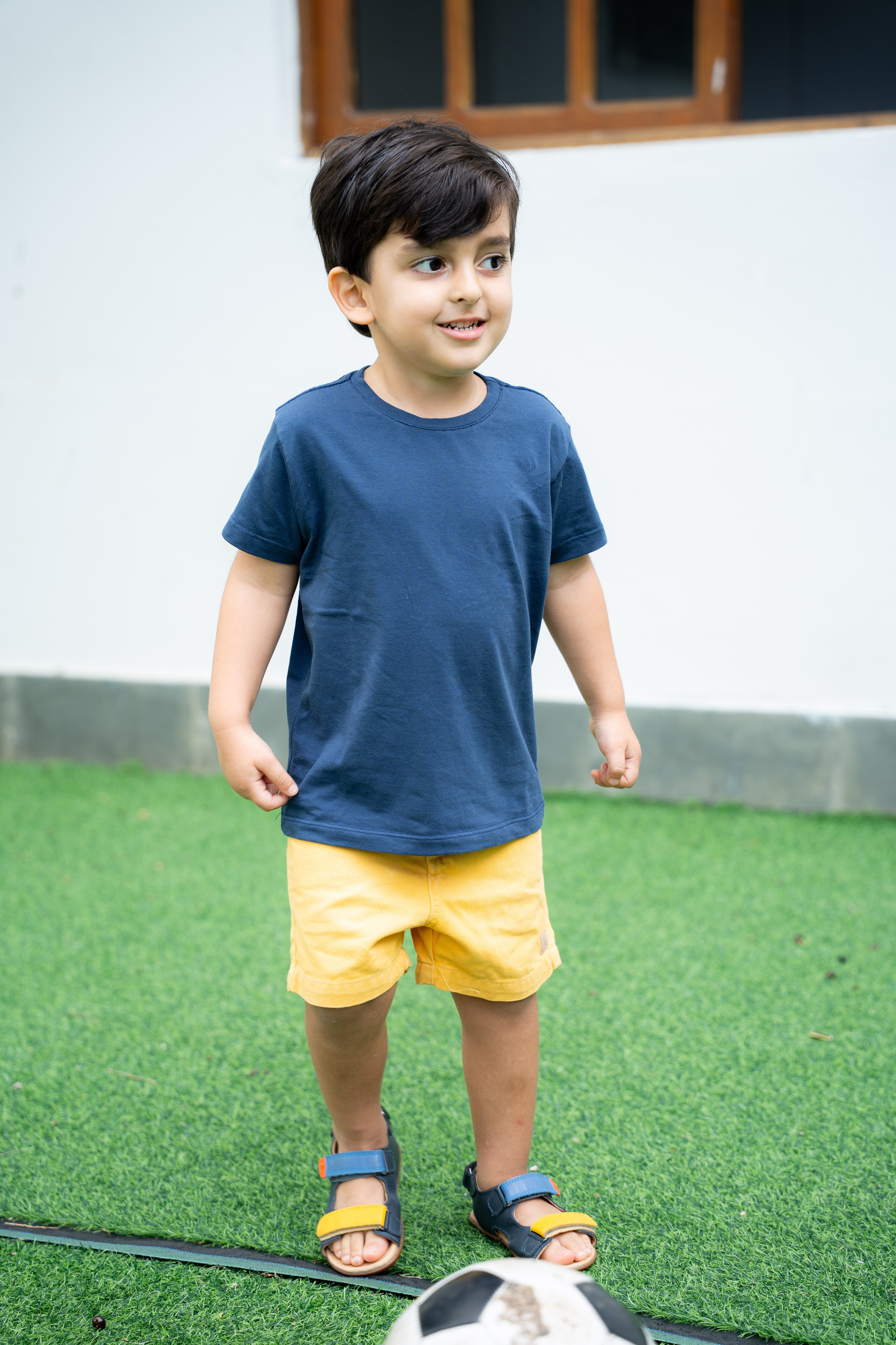 Camiseta Douz Infantil Augusto Azul