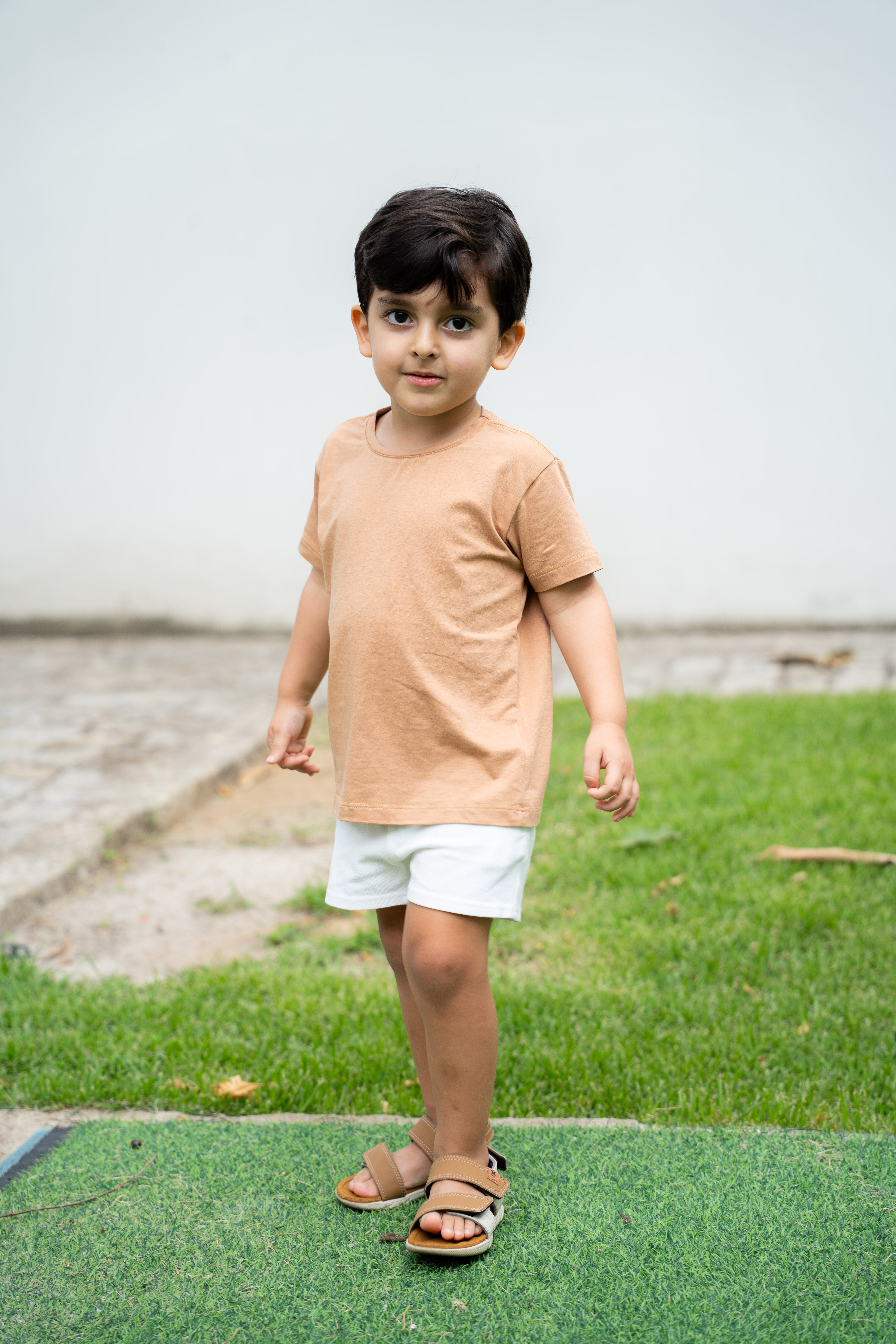 Camiseta Douz Infantil Guilherme Caramelo