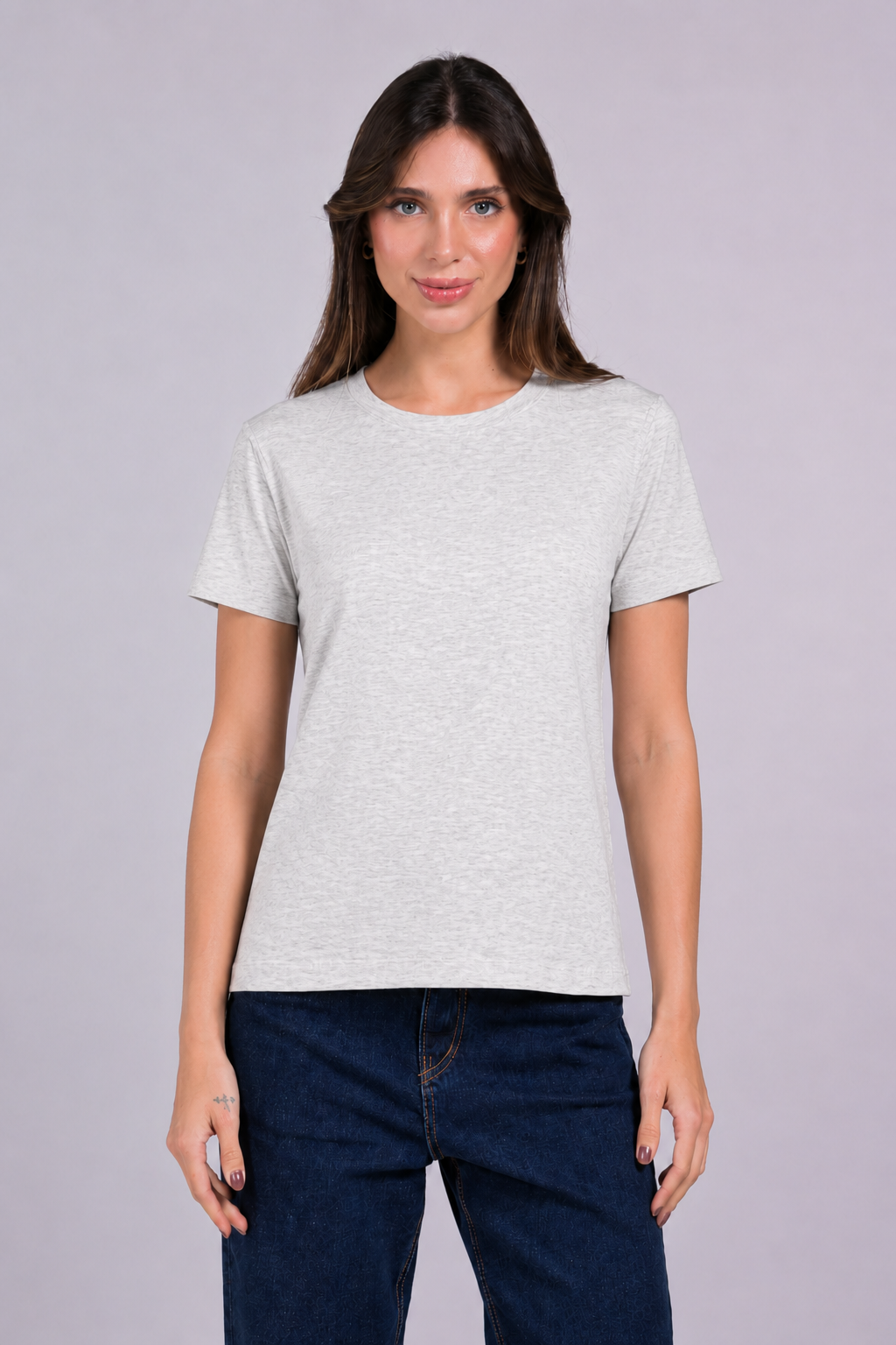 Camiseta Manga Curta Moon Gola O Mescla