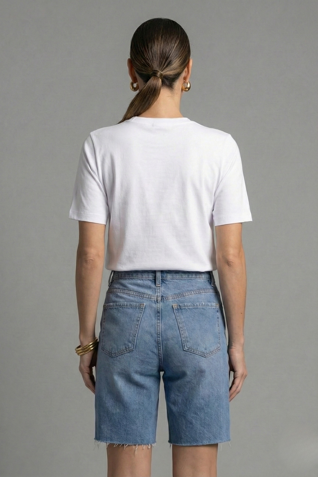 Camiseta Bordada Copa Moon Gola O Branca