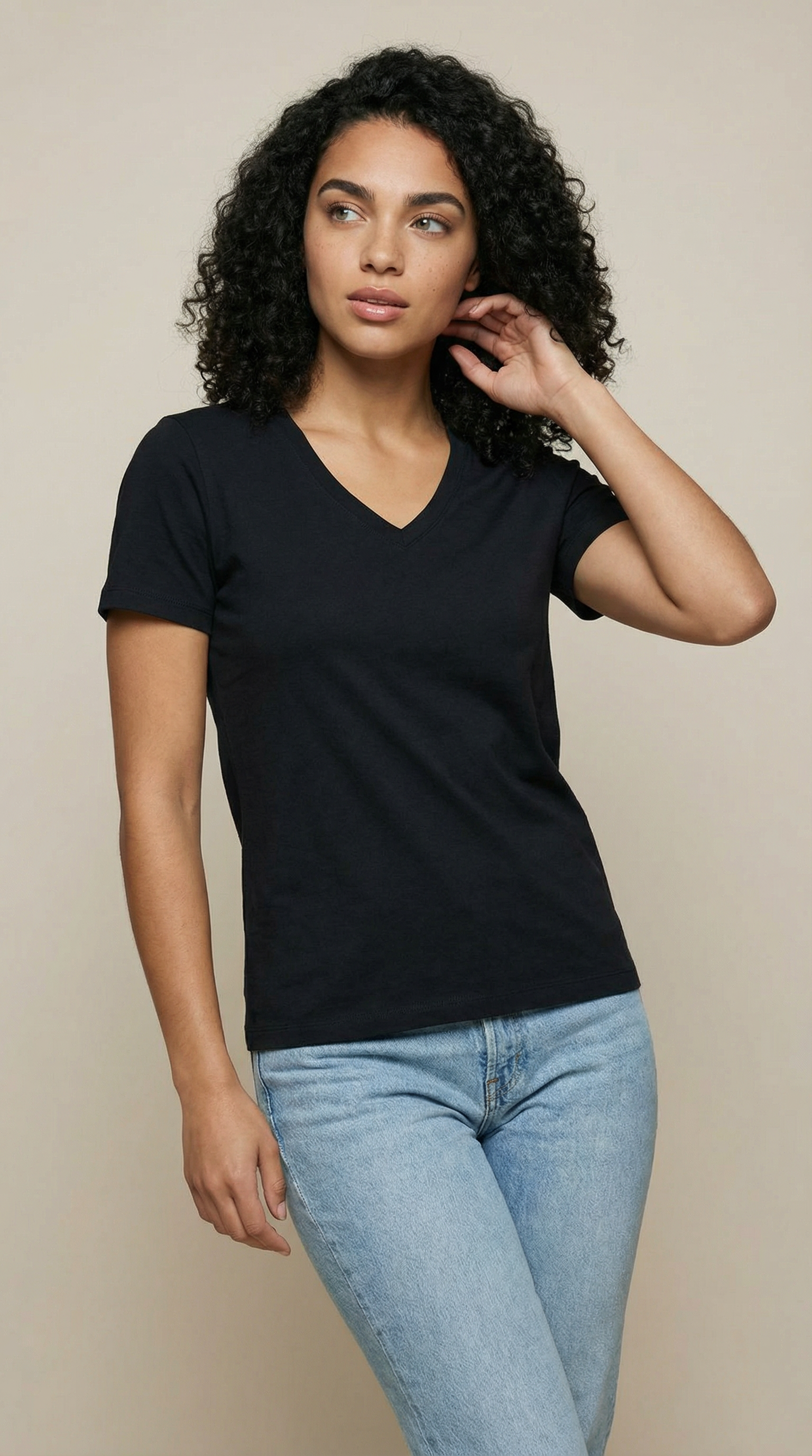 Camiseta Douz Manuela Preta