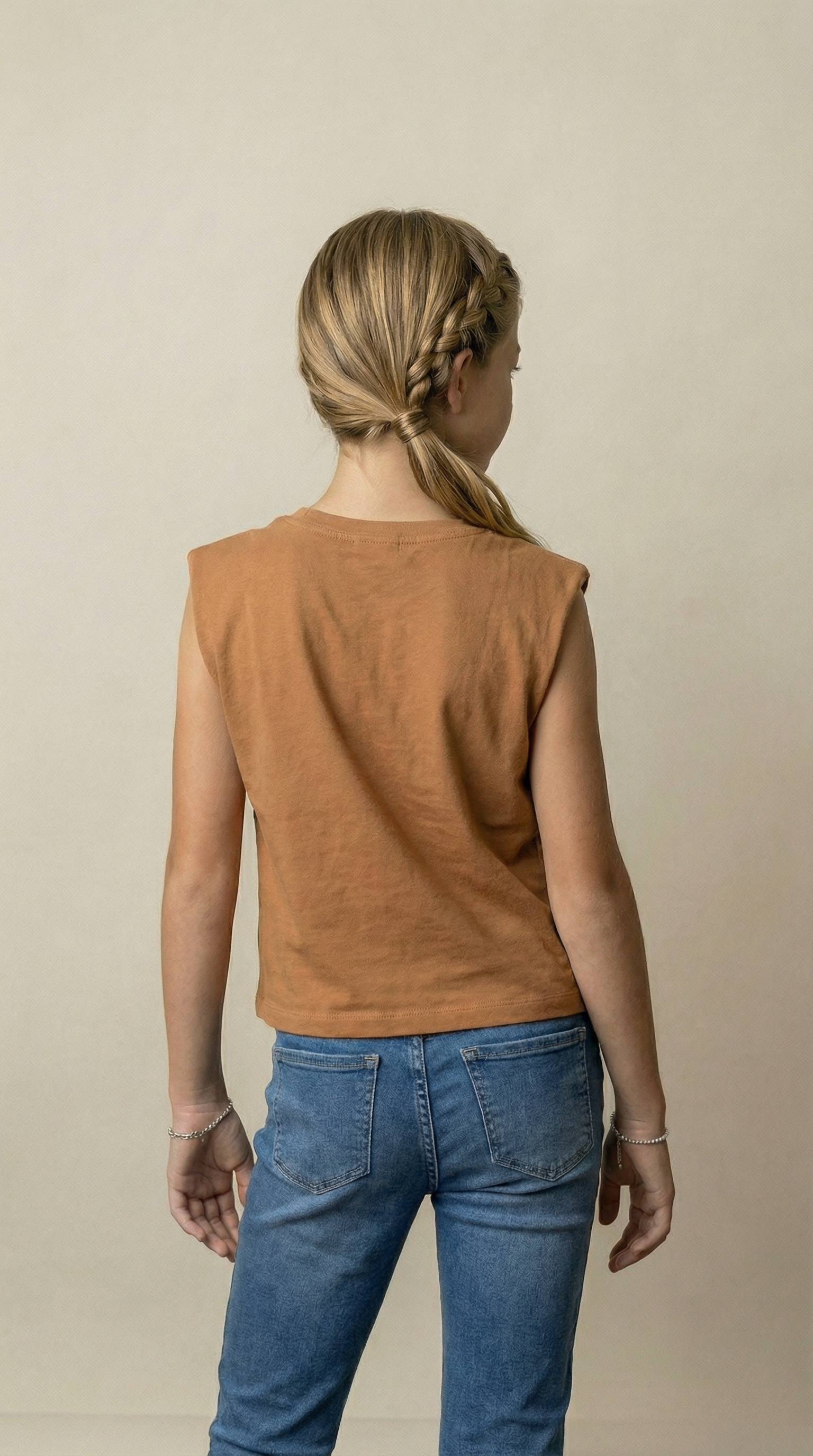 Camiseta Douz Infantil Luisa Caramelo