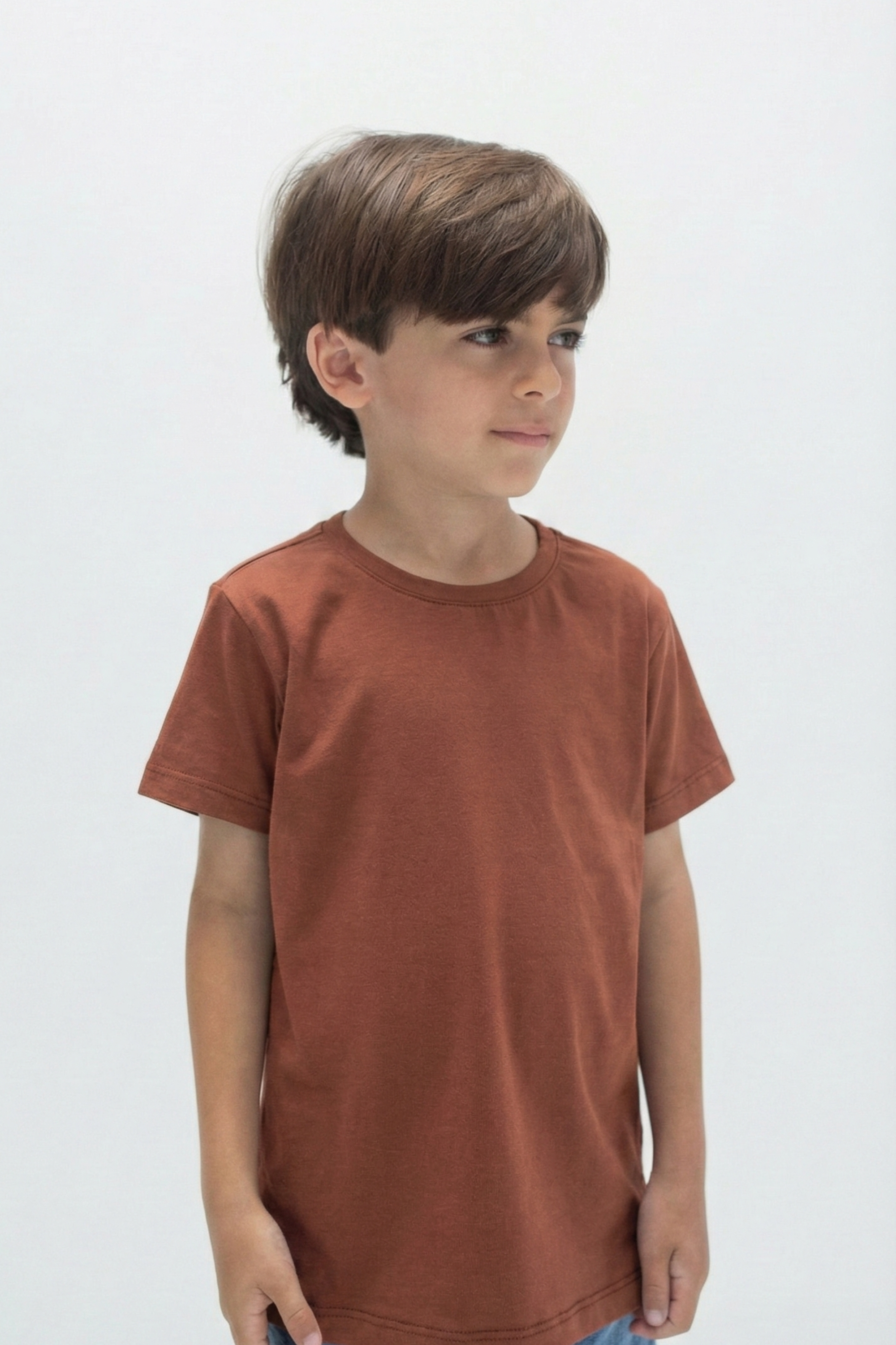 Camiseta Douz Infantil Lorenzo Marrom