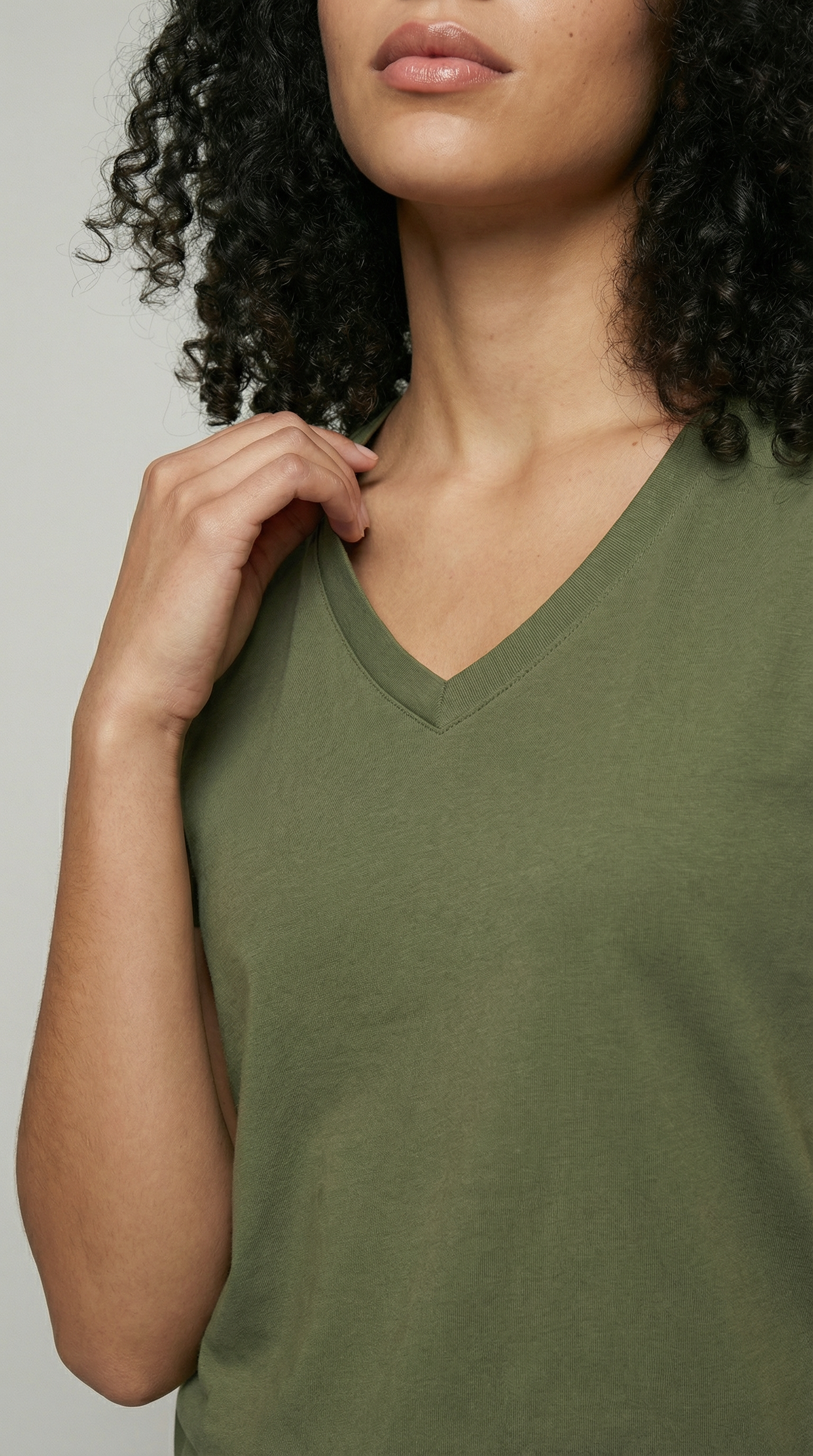 Camiseta Douz Manuela Verde Oliva