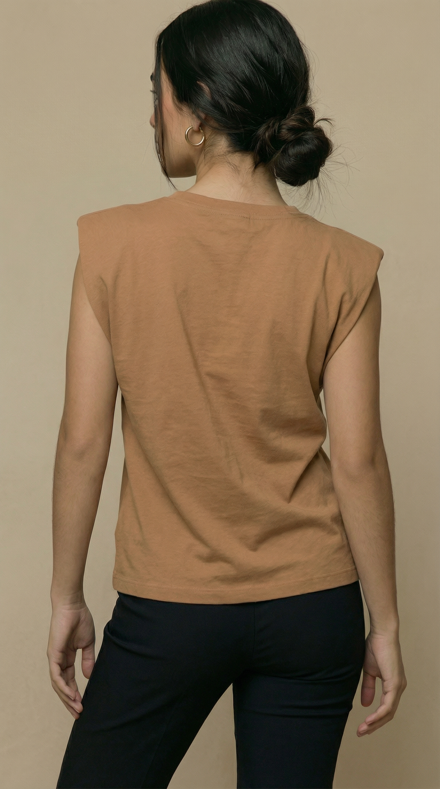 Camiseta Douz Luisa Caramelo