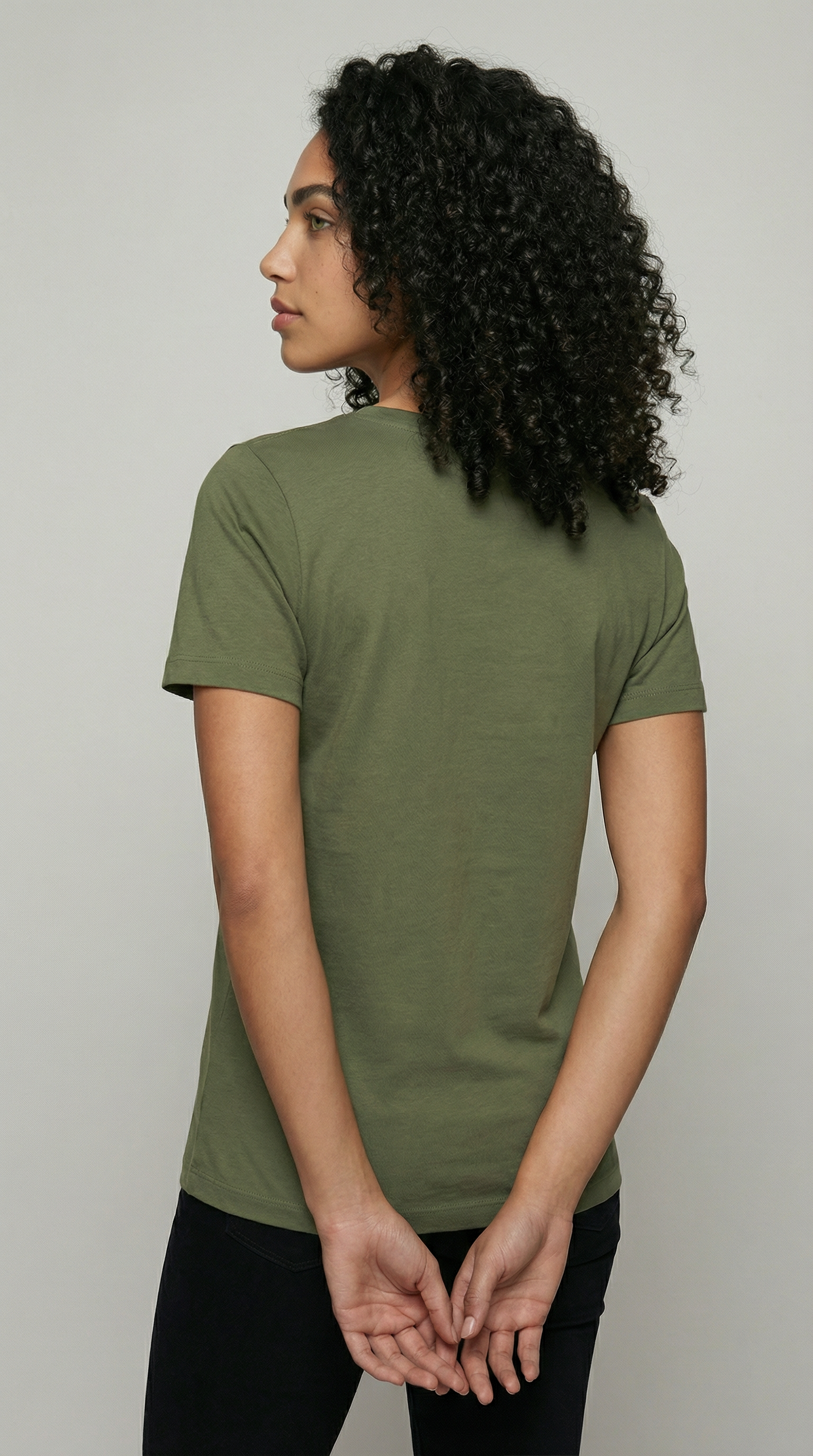 Camiseta Douz Manuela Verde Oliva