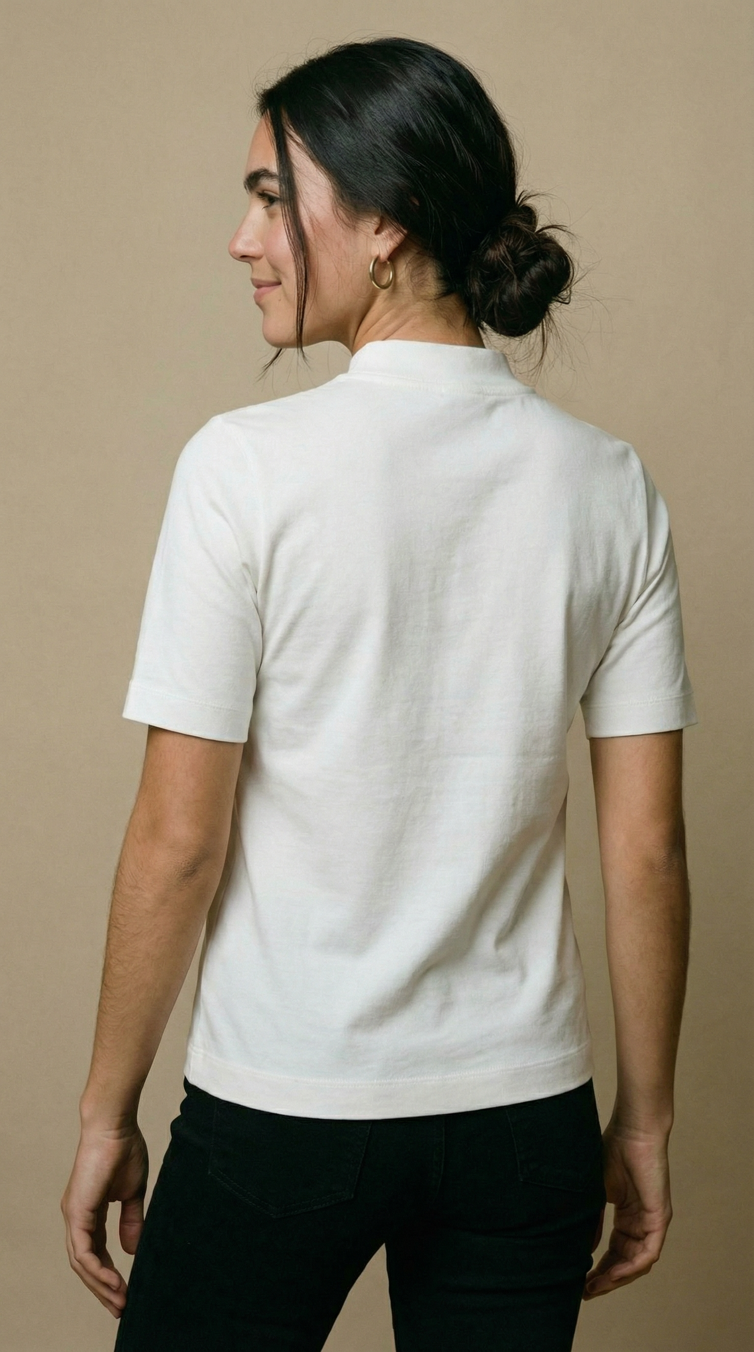 Camiseta Douz Flavia Off White