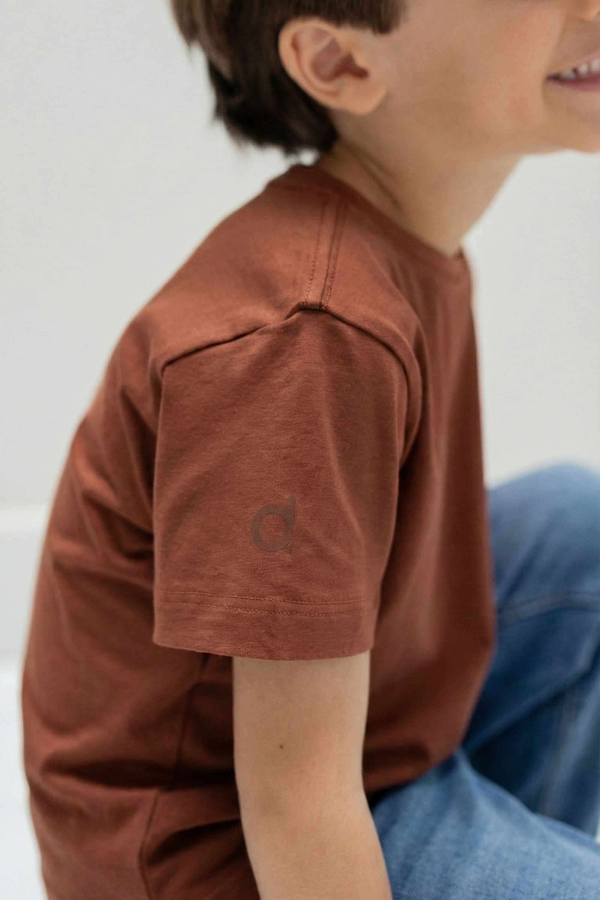 Camiseta Douz Infantil Lorenzo Marrom