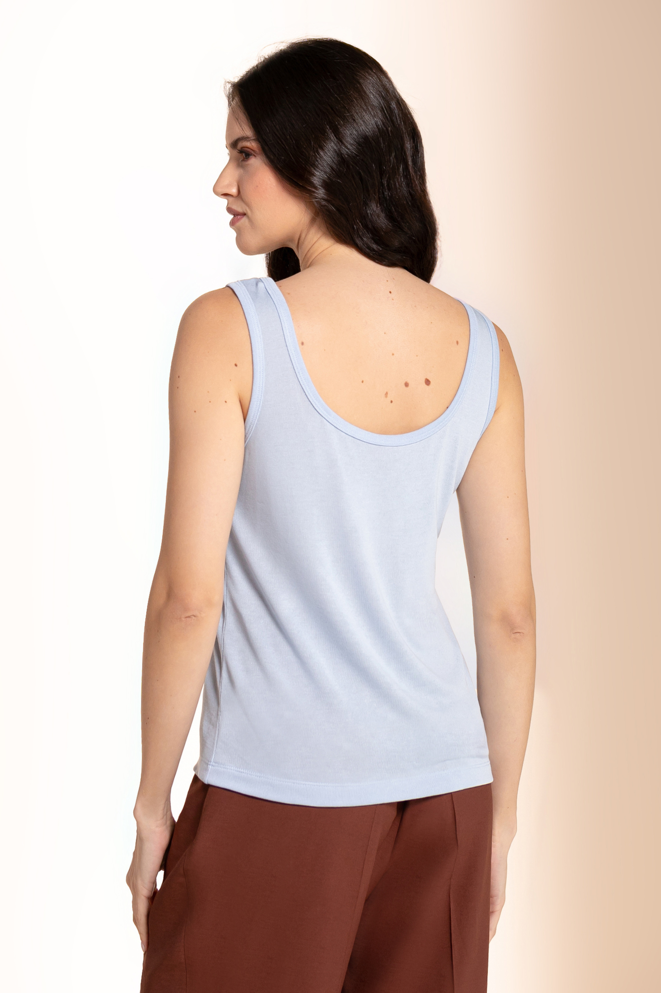 Regata Molinha Moon Azul Céu