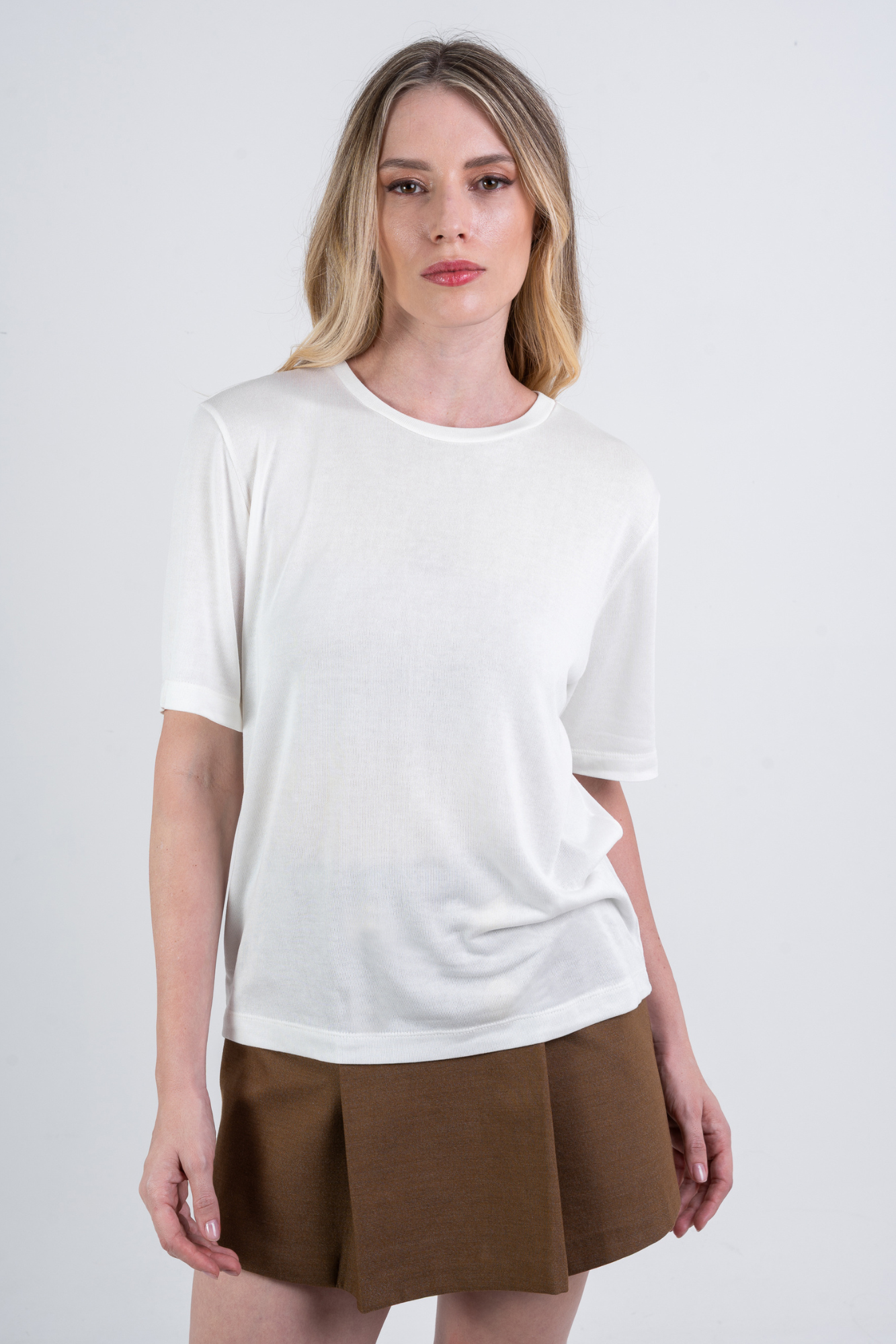 Camiseta Heart Cut Moon Off-white