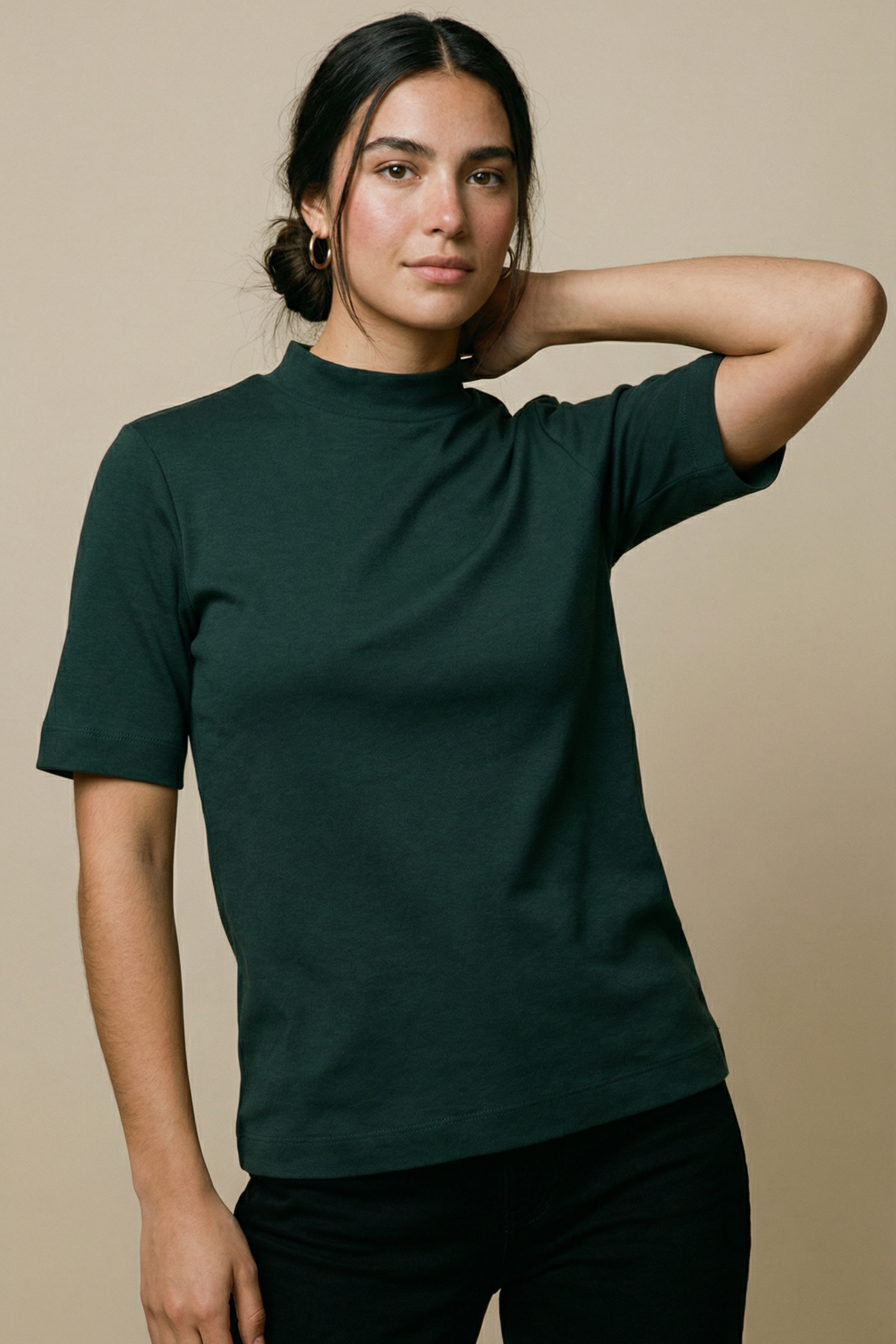 Camiseta Douz Flavia Verde Musgo