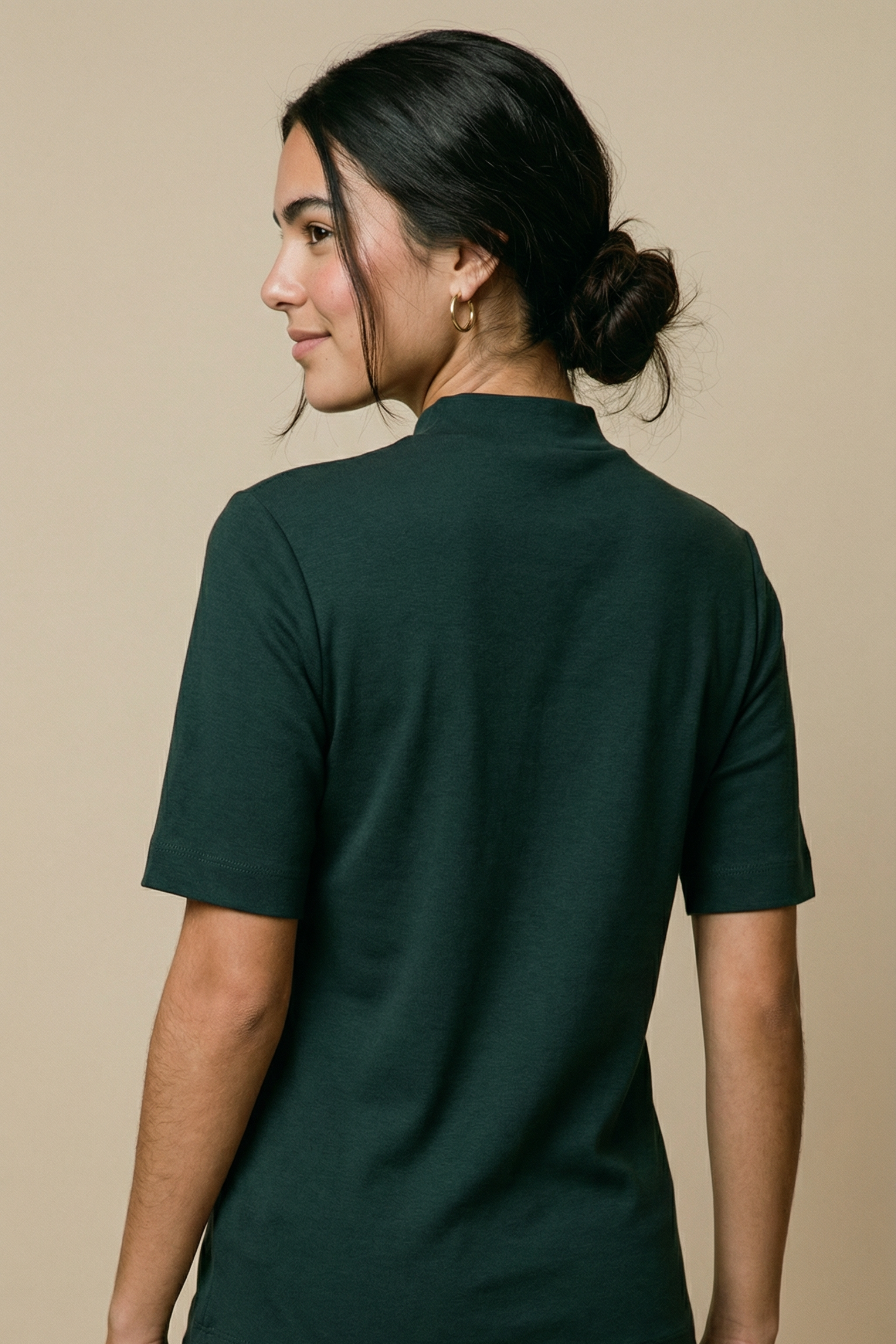 Camiseta Douz Flavia Verde Musgo