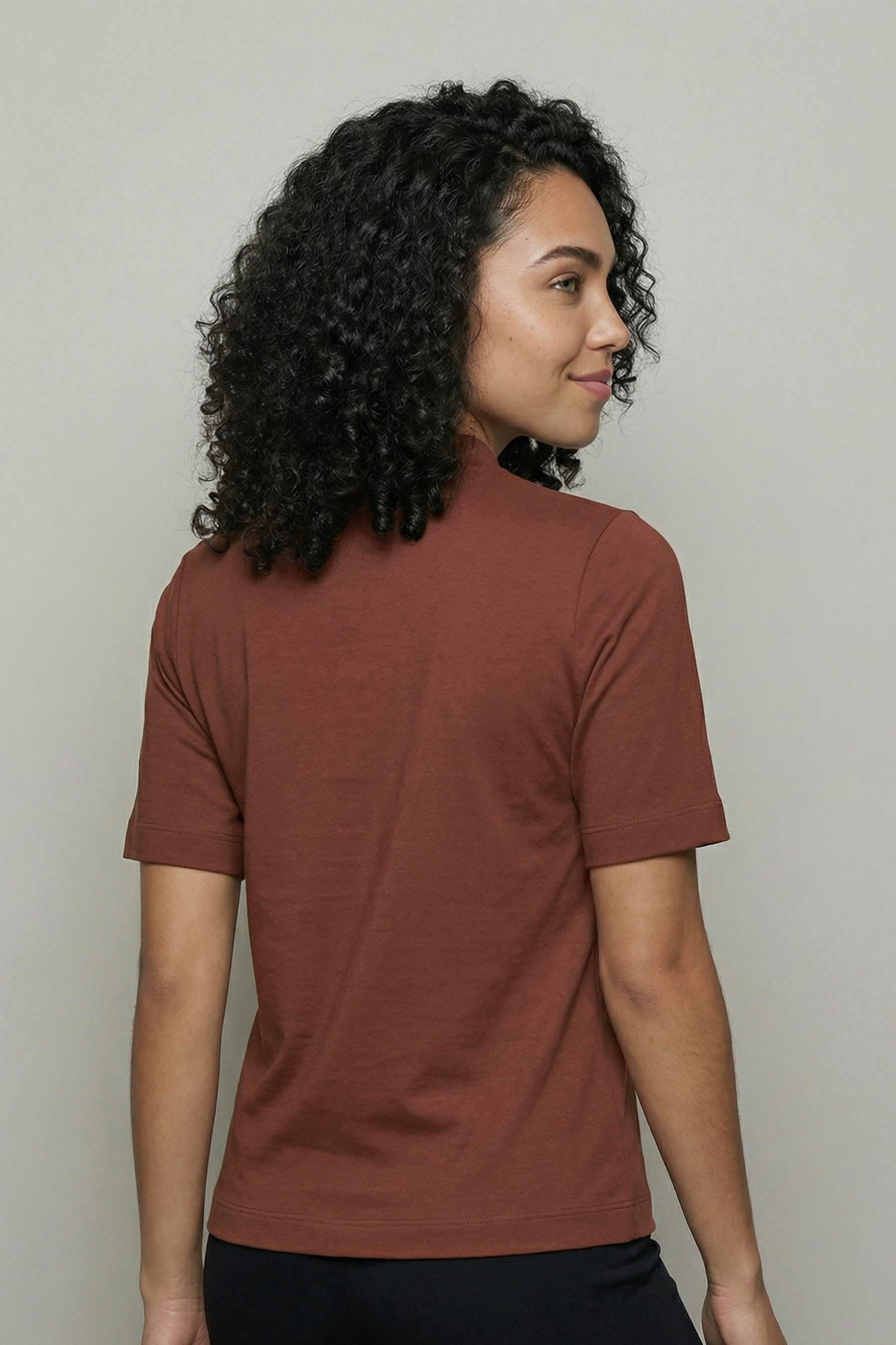 Camiseta Douz Flavia Marrom