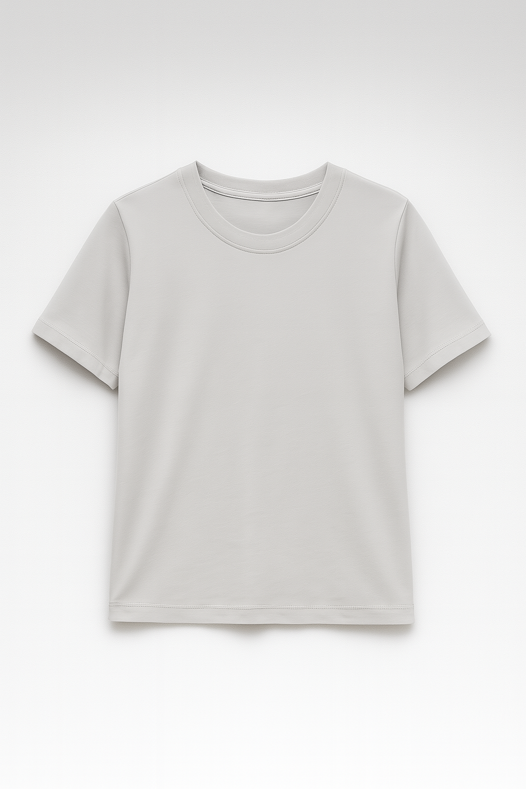 Camiseta Lisa New Moon Gola O Cinza