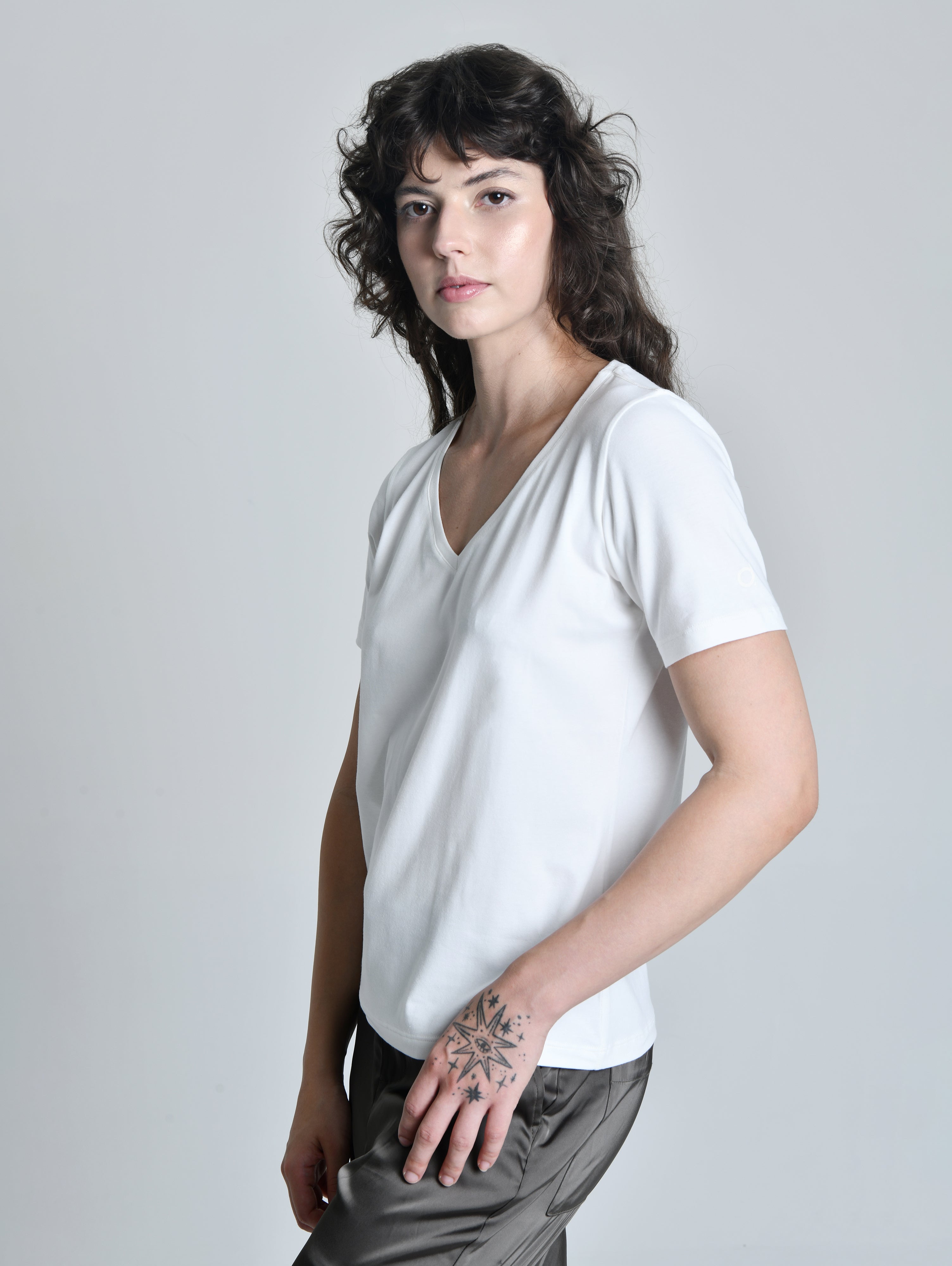 Camiseta Douz Manuela Off White