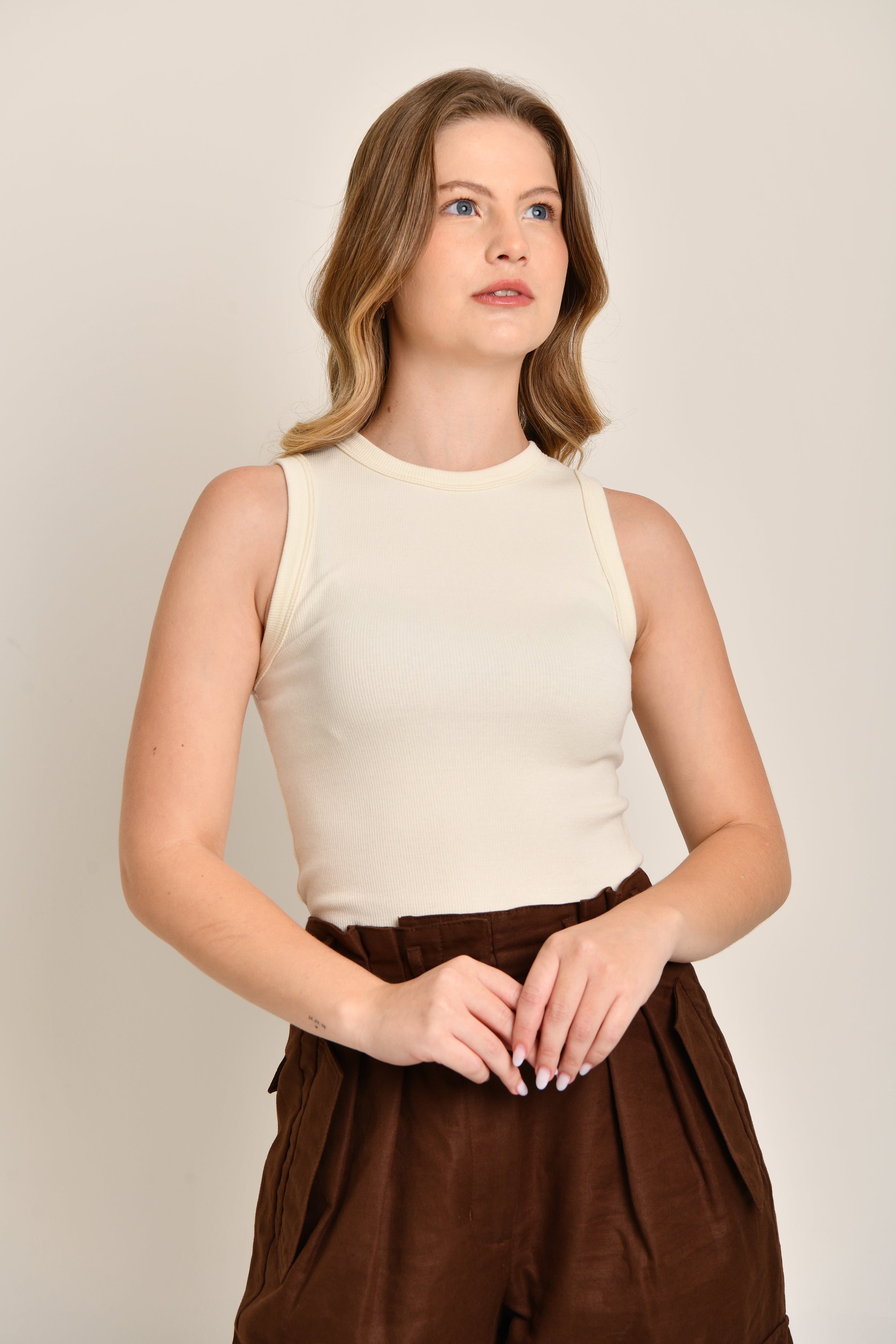 Regata Douz Patricia Canelada Off White