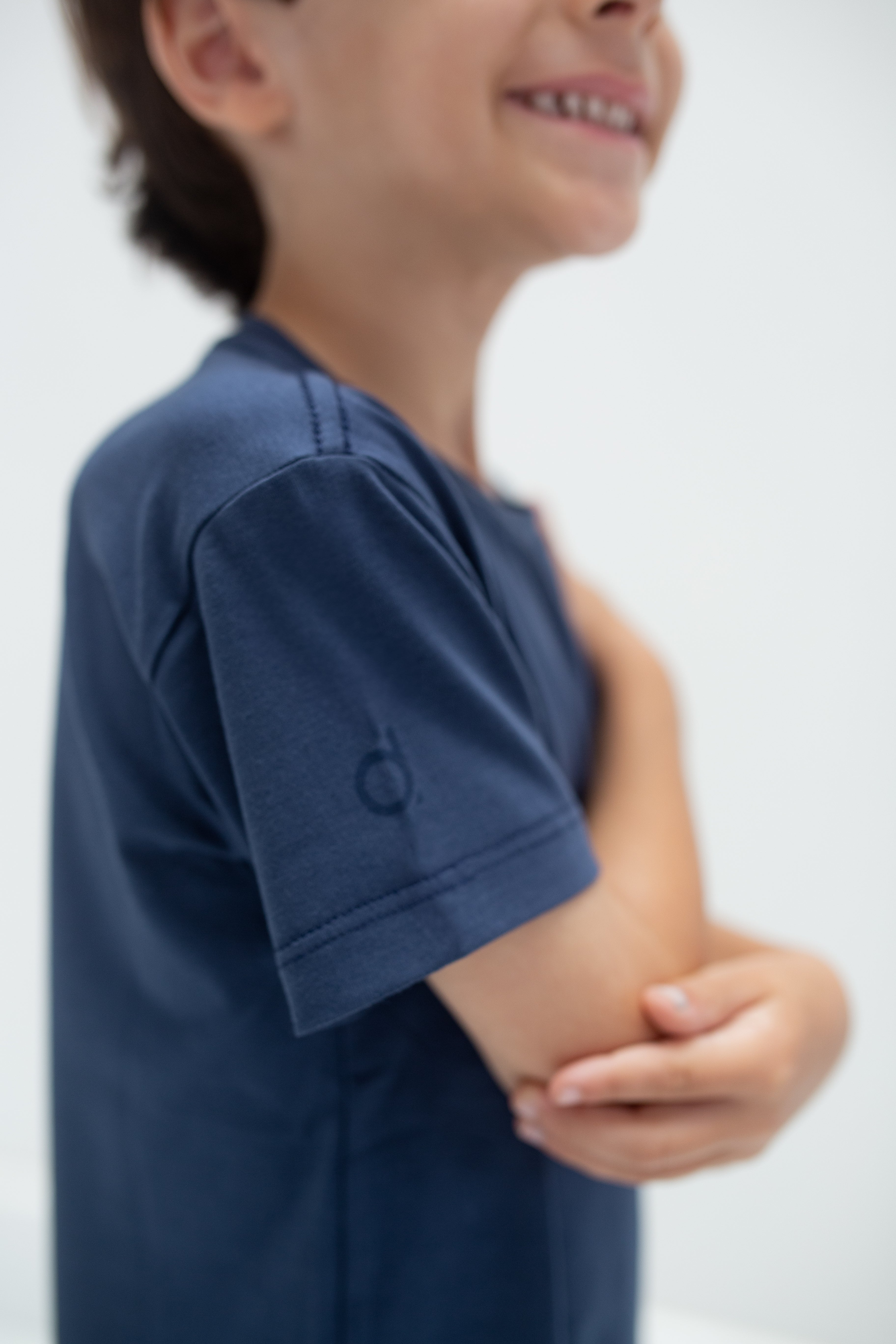 Camiseta Douz Infantil Augusto Azul