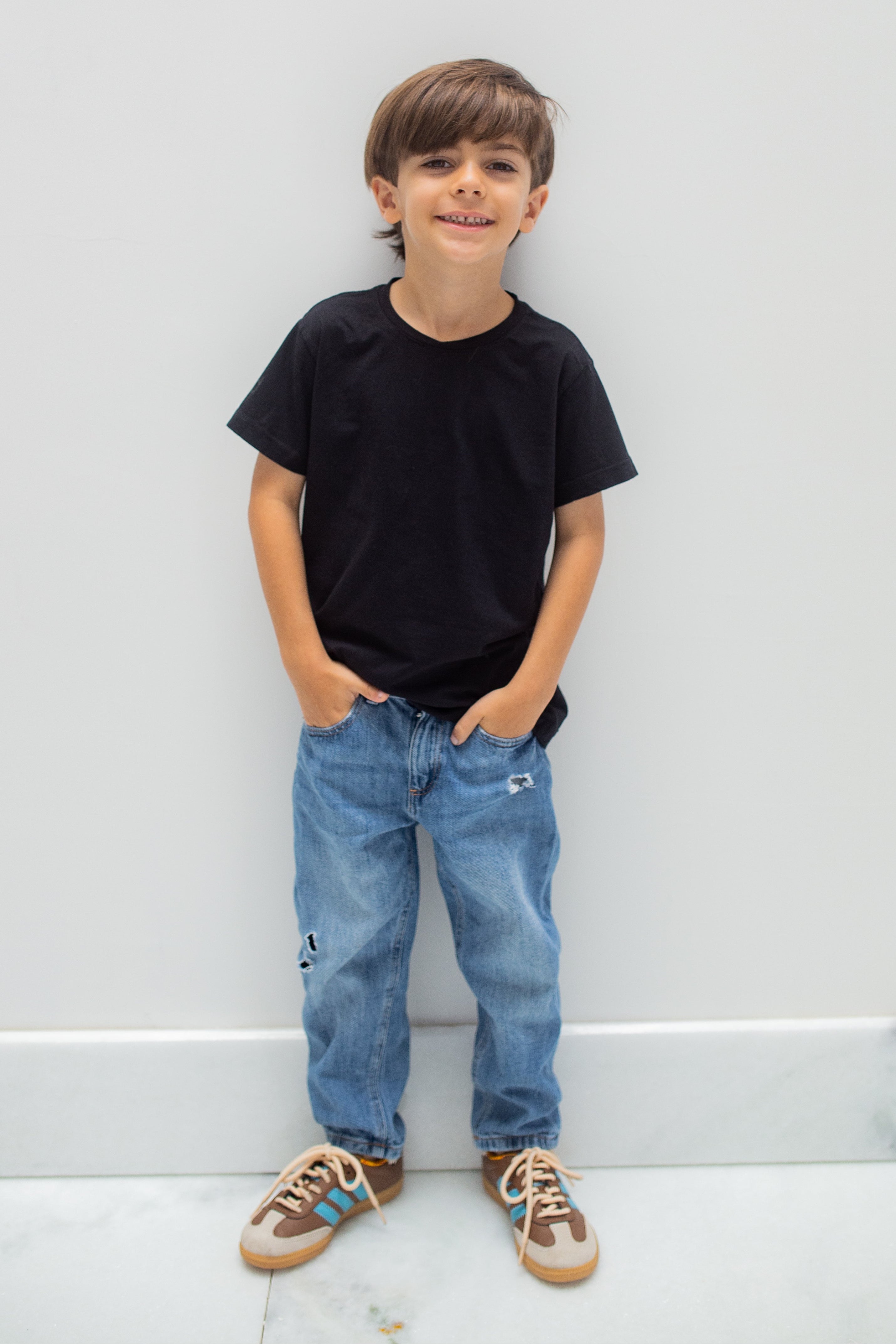 Camiseta Douz Infantil João Gabriel Preta