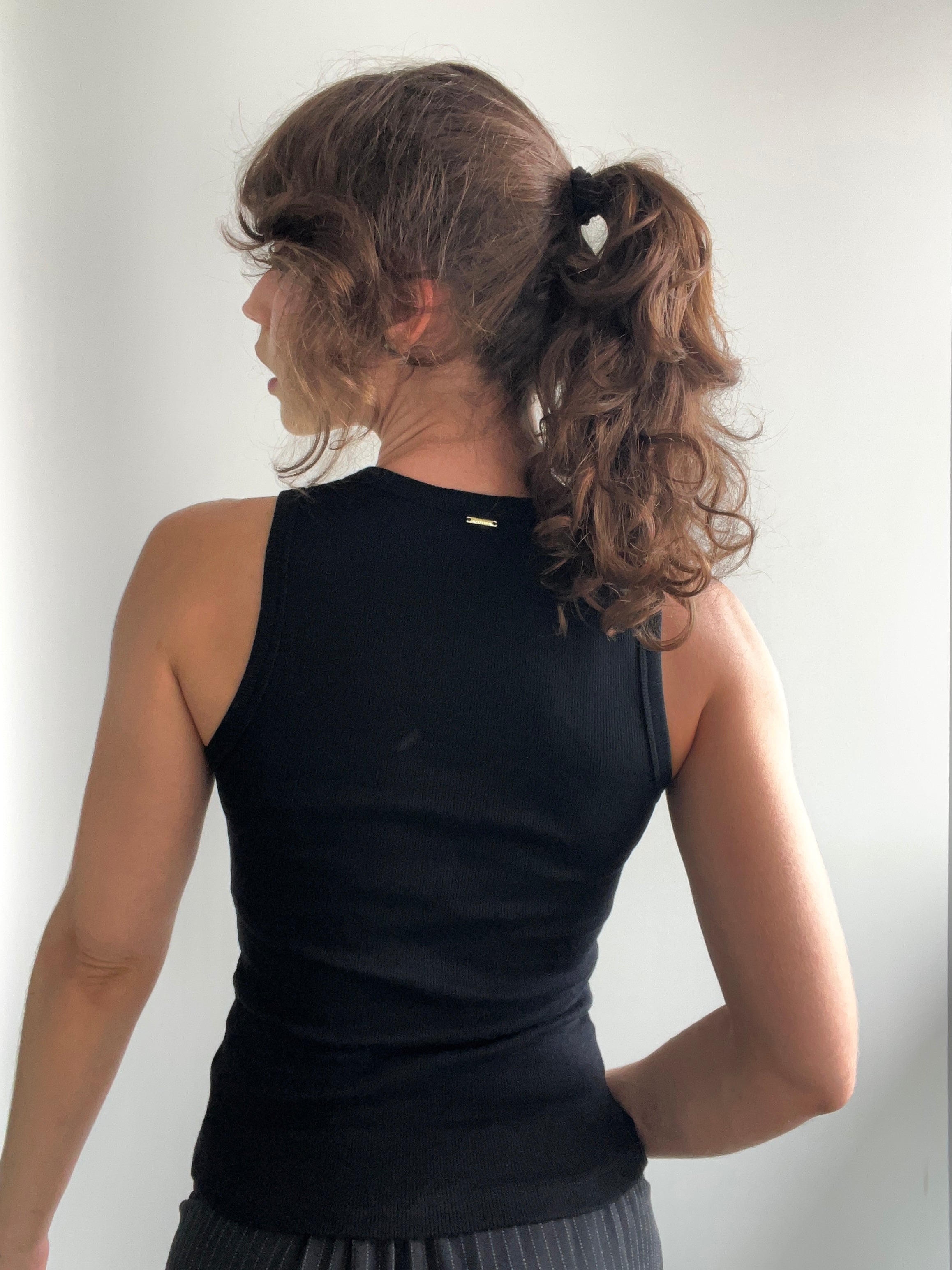 Regata Douz Isabeli Canelada Preta