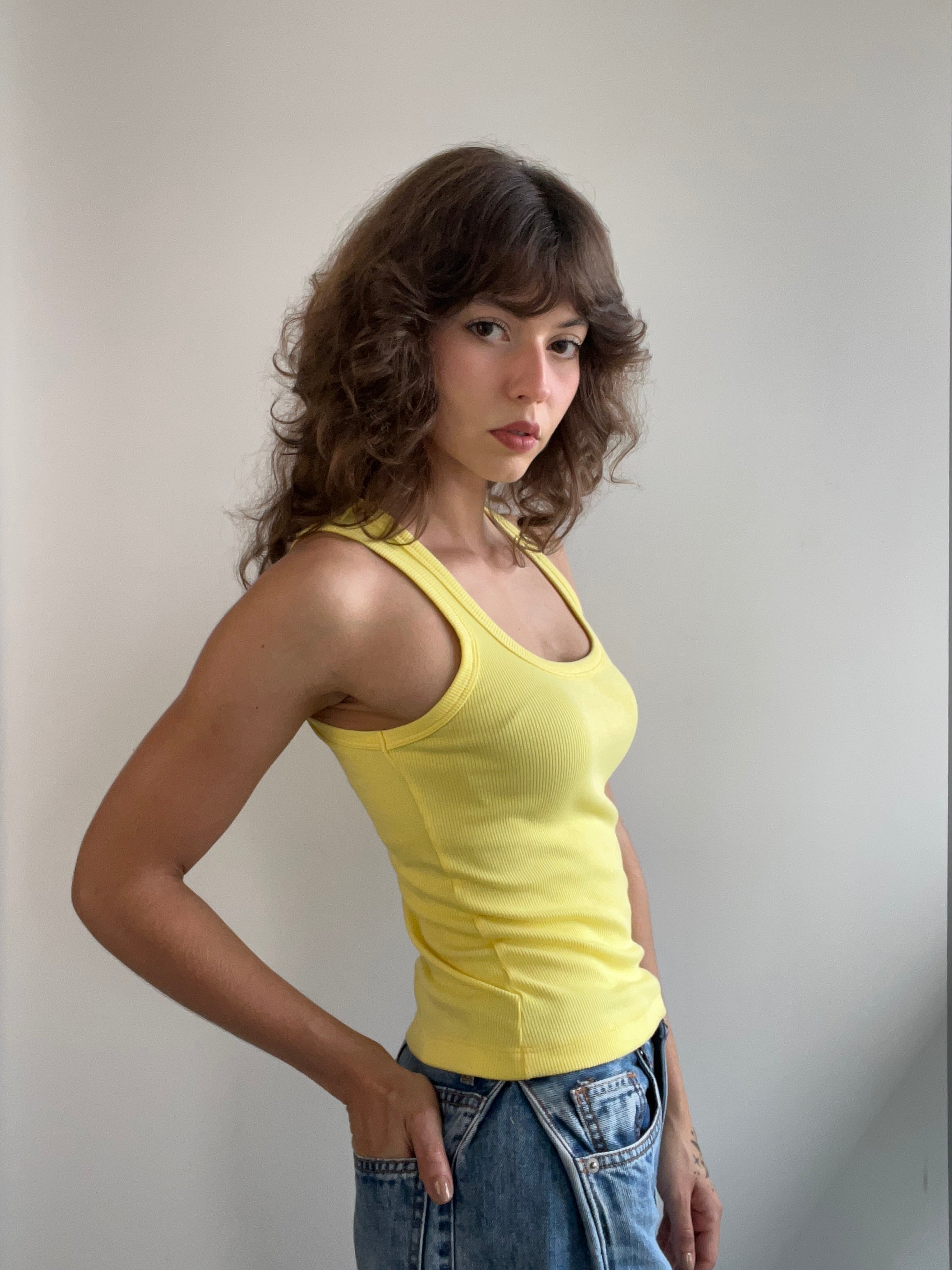 Regata Douz Isabeli Canelada Amarela