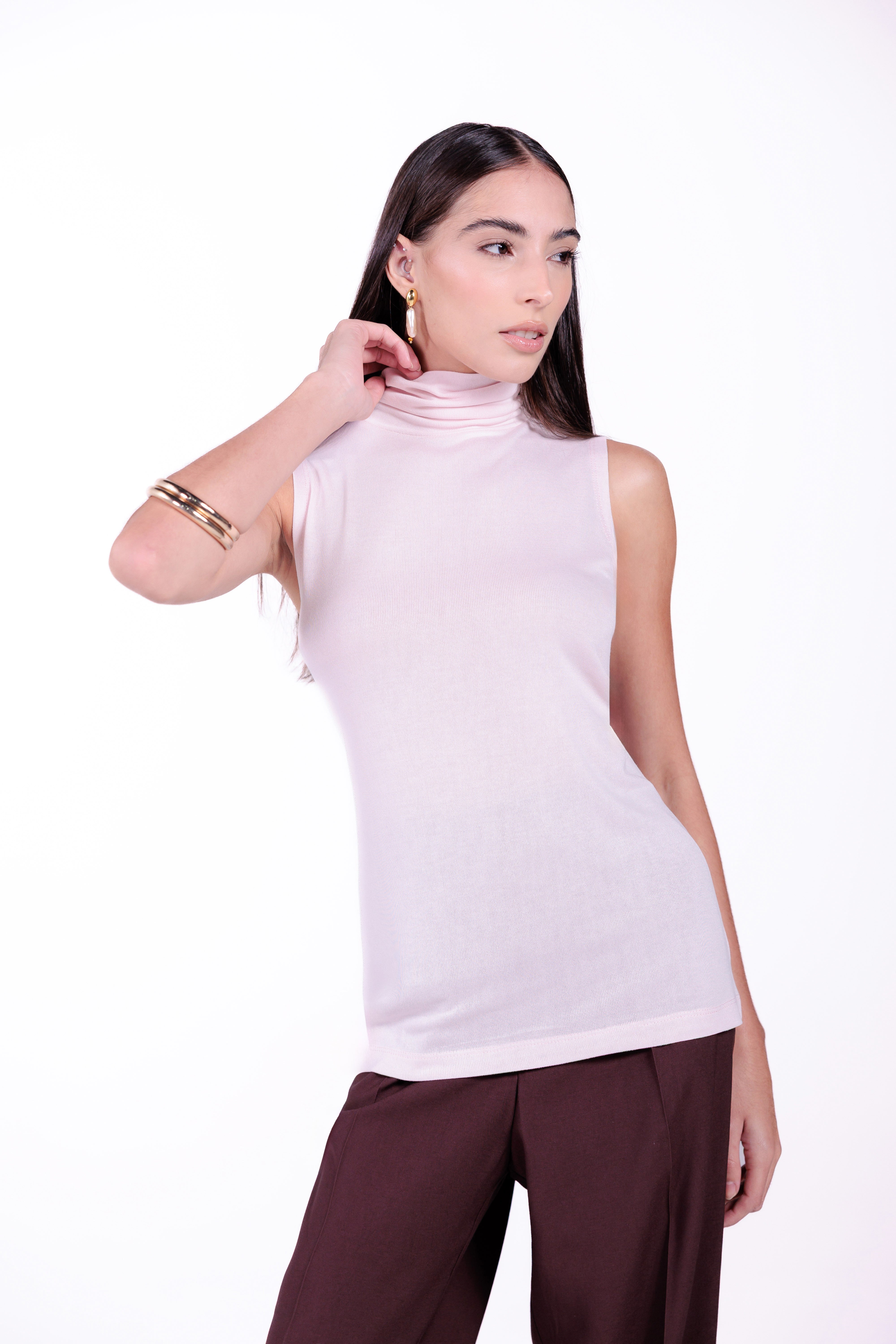 Regata Modal Moon Gola Alta Rosa