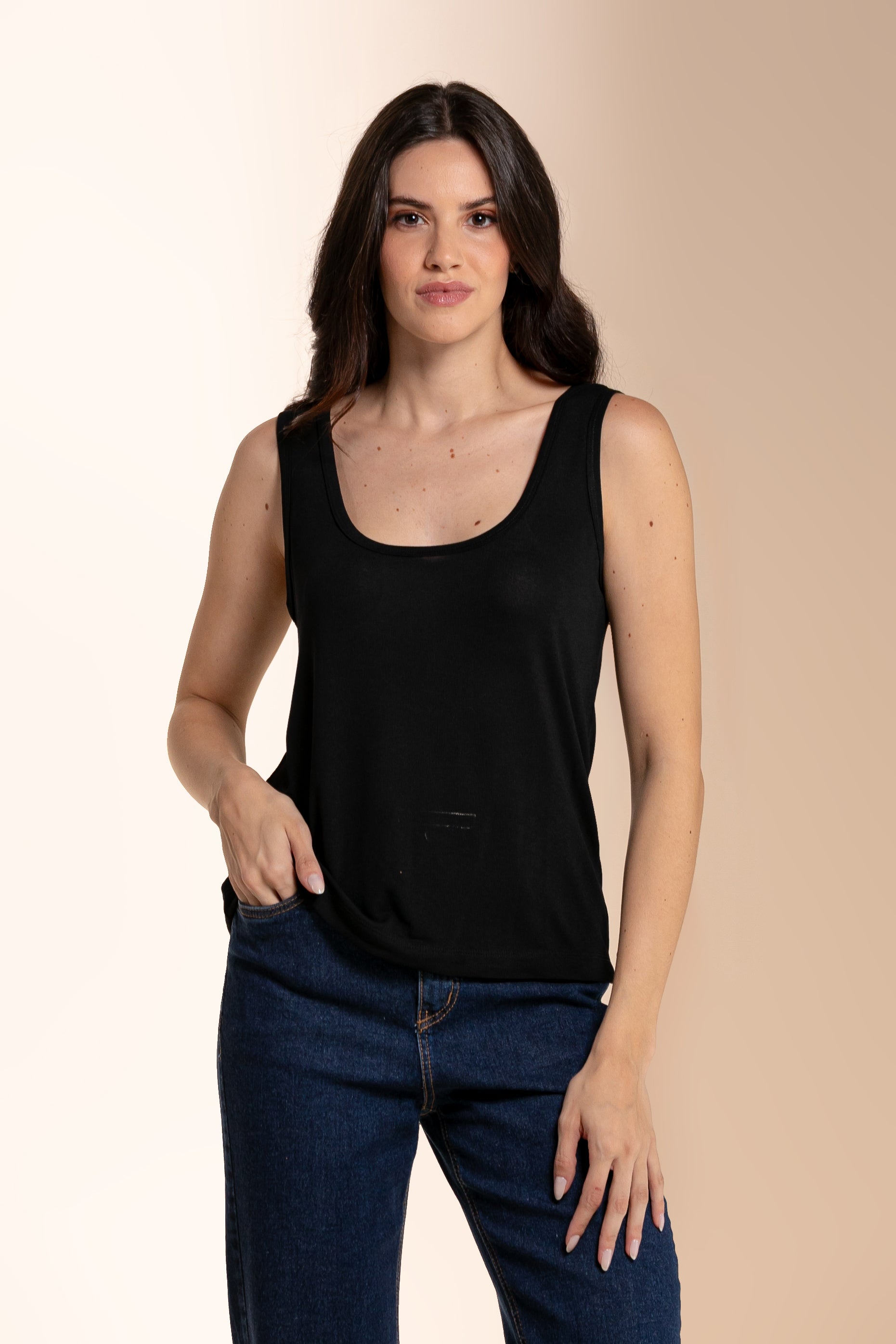 Regata Molinha Moon Preta