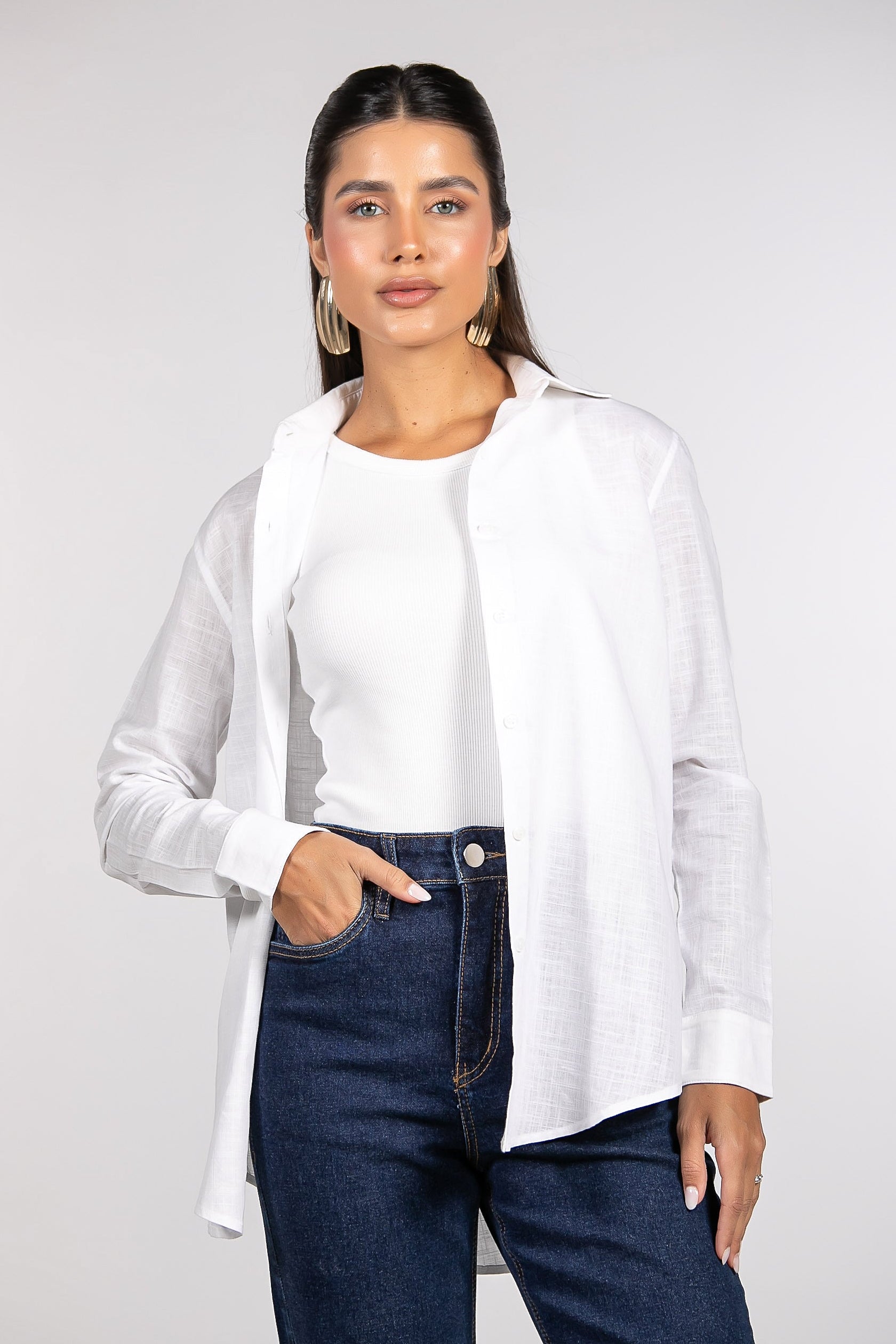 Camisa Essential Moon Branca