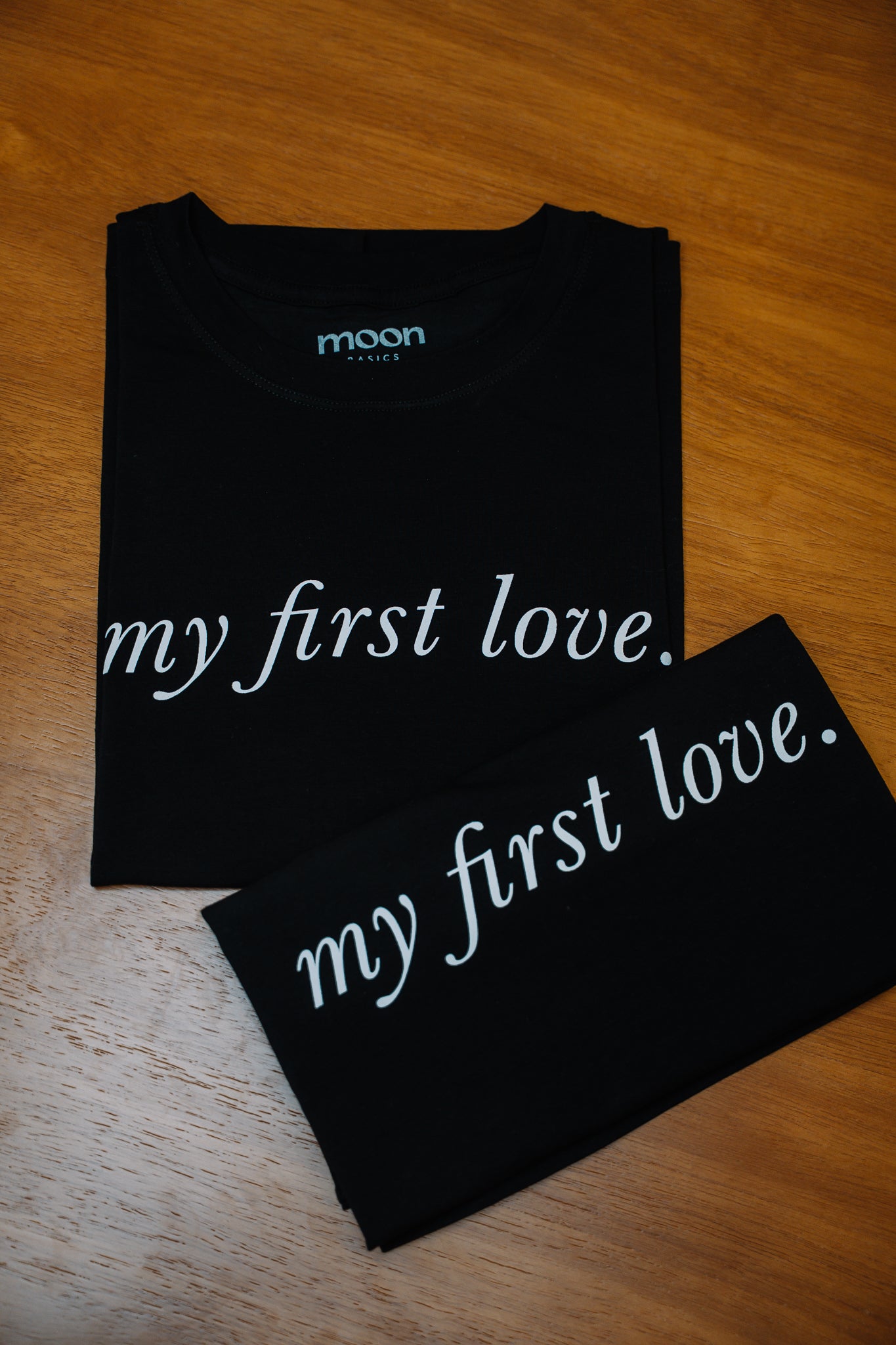 Camiseta My First Love Gola O Preta
